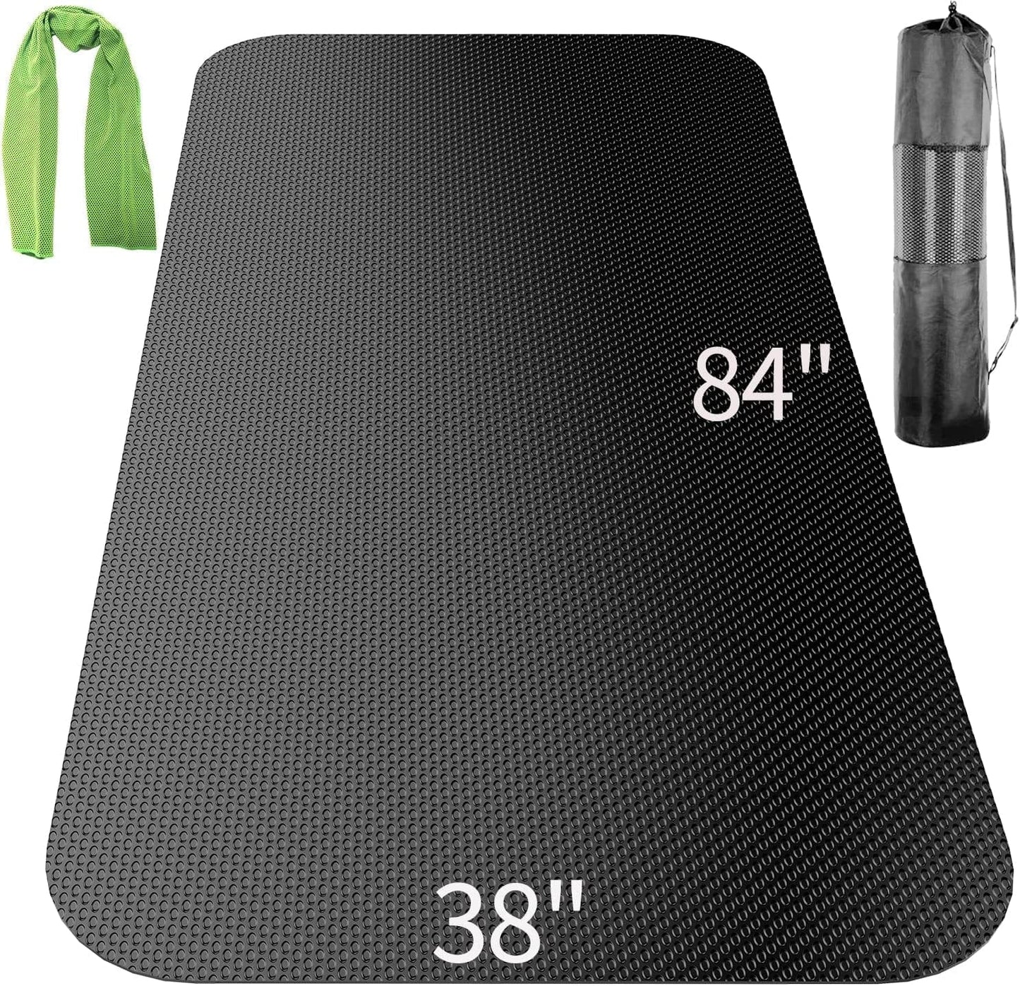 Exercise Equipment Mat - Treadmill Mat, Exercise Bike Mat, Fitness Mat, Elliptical Mat, Jump Rope Mat, Yoga Mat, Gym Mat Use on Hardwood Floors Protection