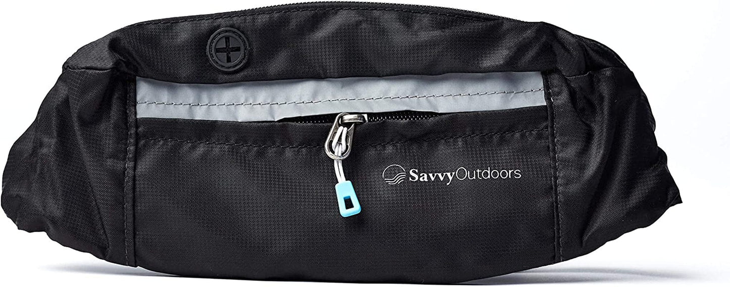 Fanny Packs for Women - Slim yet Spacious Waist Pack W/ Multiple Compartments and Headphone Cord Access - Lightweight Fannie Hip Bag Great for Hiking, Walking, Biking, Running, Travel, & More