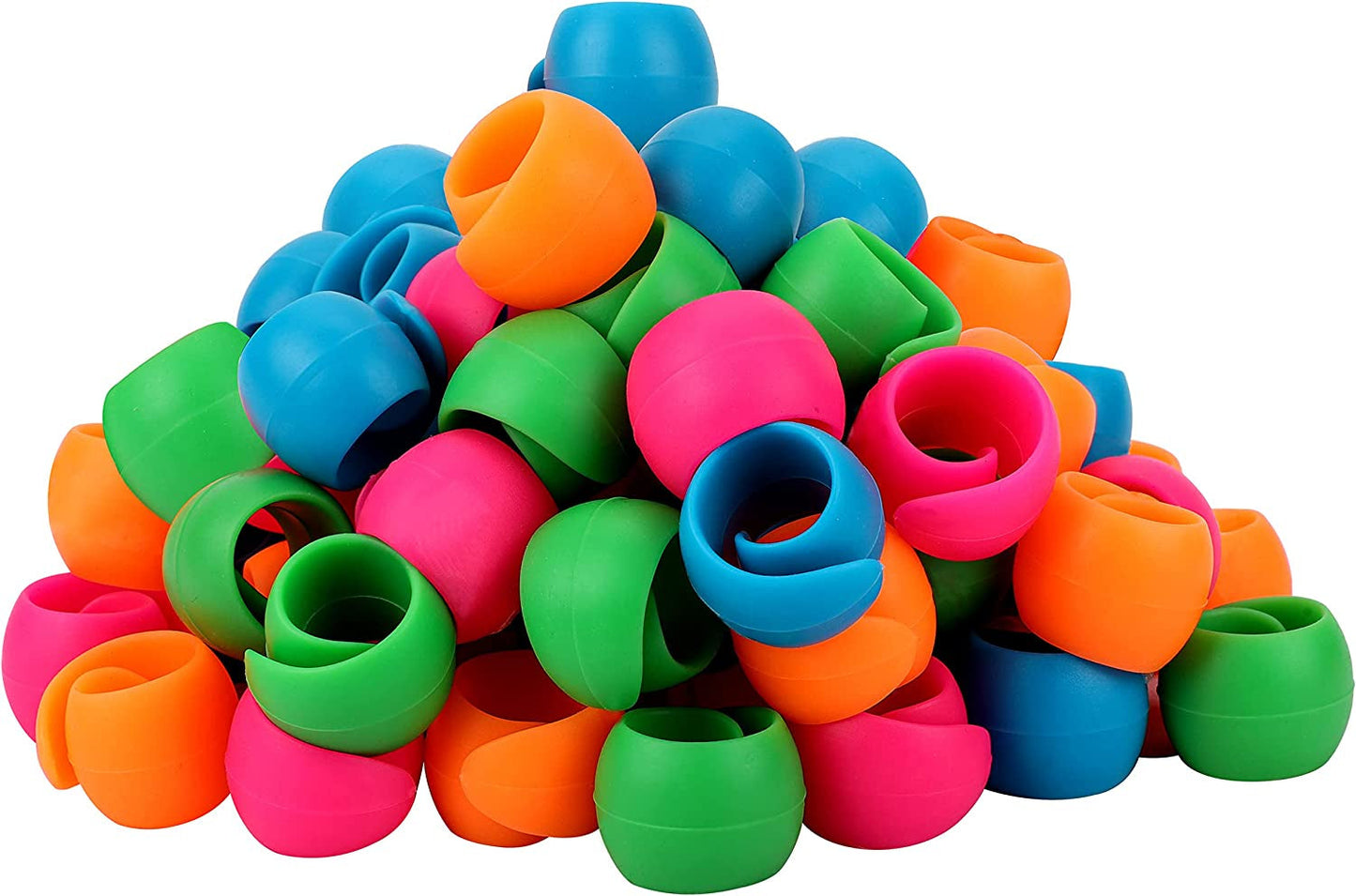 New Brothread 100Pcs Thread Spool Savers / Spool Huggers - Prevent Thread Tails from Unwinding - No Loose Ends for Sewing and Embroidery Machine Thread Spools