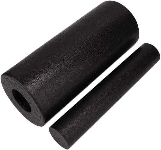FILFEEL Foam Roller 2 in 1, Hollow Column Foam Rollers Set EPP Muscle Relieve Massage Roller Gym Fitness Equipment