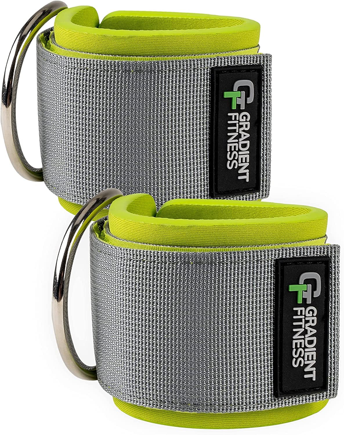 Gradient Fitness Ankle Straps (2 Pack) | Ankle Strap for Cable Machine, Ankle Bands for Working Out, Cable Ankle Strap, Cable Machine Attachment, Ankle Cable Attachments for Gym