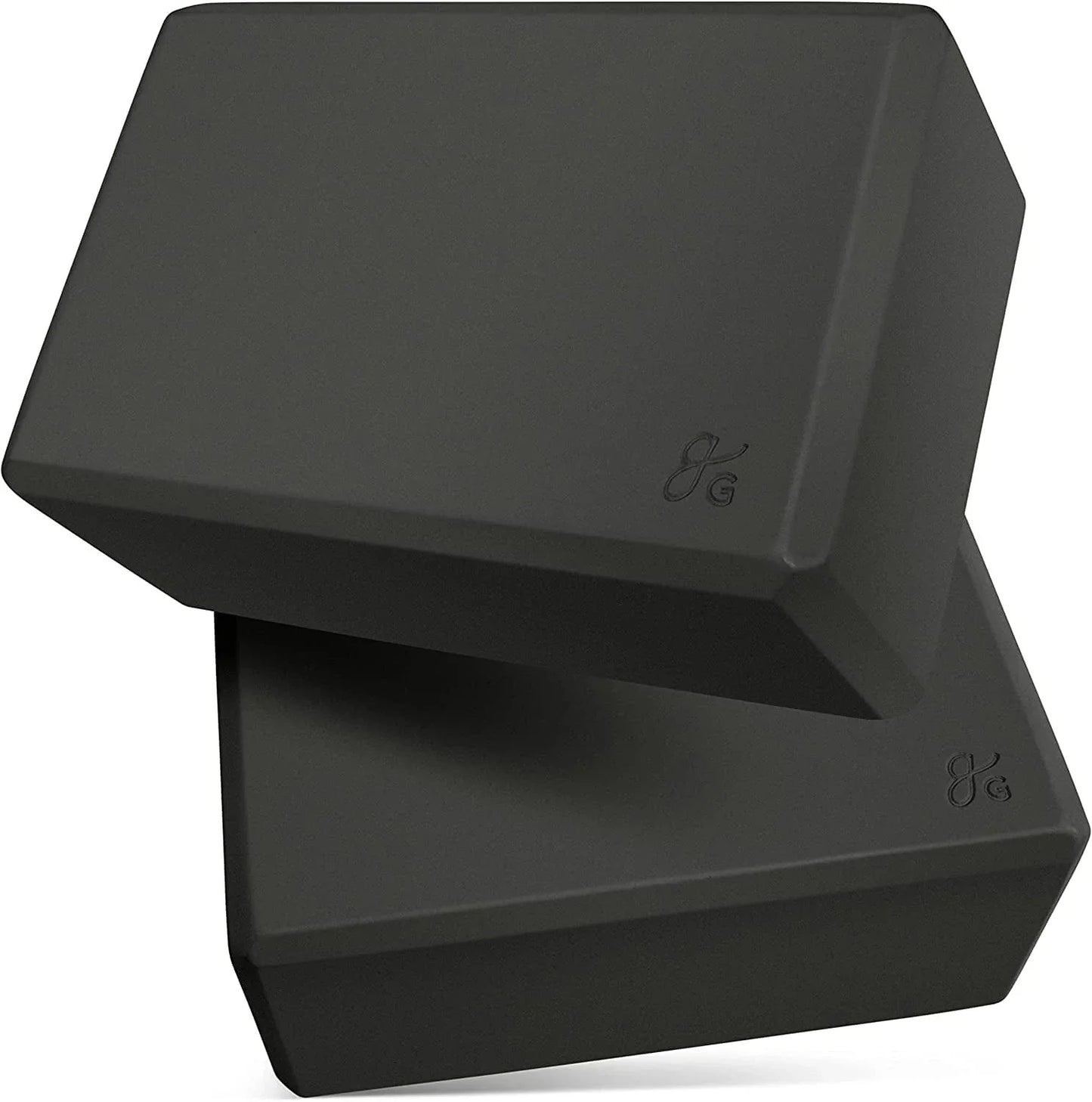 Greater Goods Premium Yoga Blocks - 2 Pack Set for Yoga, Pilates, or Meditation | Light Weight Blocks Made of High Quality Latex-Free Material That Is Non-Slip | Designed in St. Louis