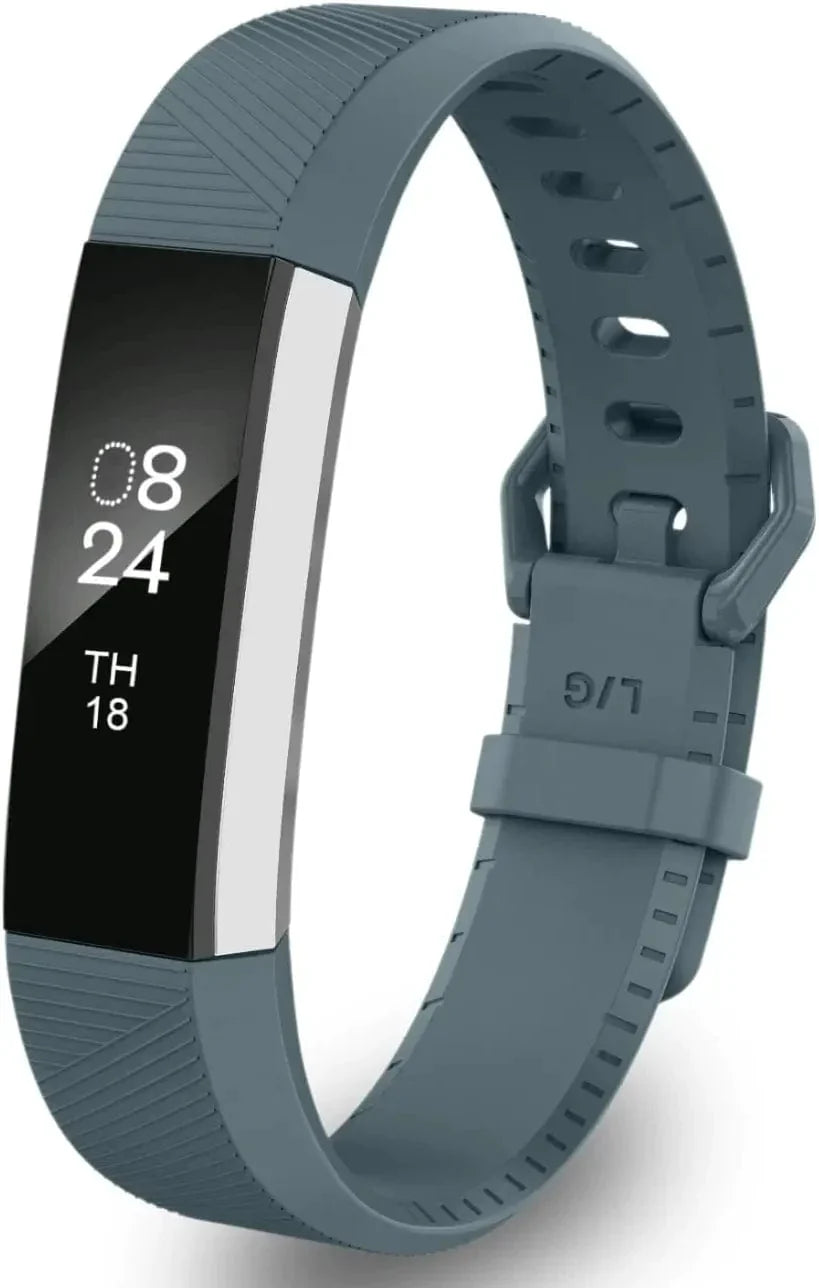 Greeninsync Compatible with Fit Bit Alta HR Bands,Replacement for Fit Bit Alta Band Small Accessory Watch Buckle Wristband for Alta&Alta Hr/Fit Bit Ace Strap Bracelet W/Same Color Metal Clasp(10Pack)