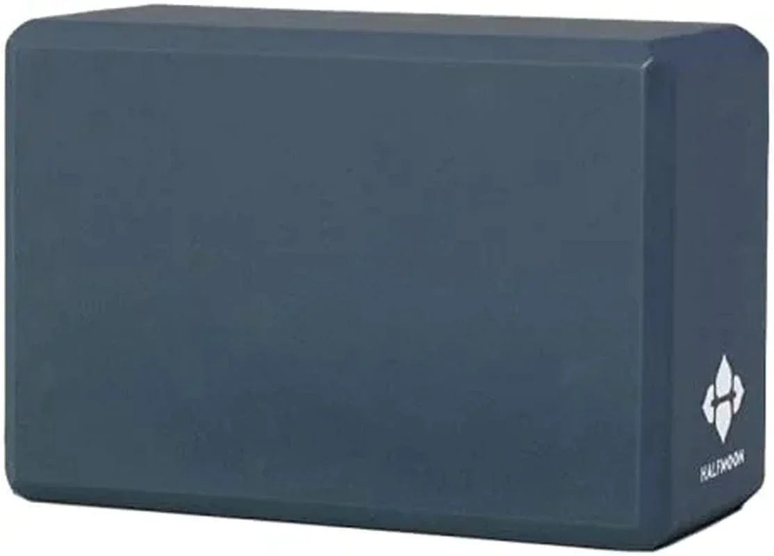 Halfmoon 3" or 4" Foam Block: Supportive and Lightweight for Yoga, Pilates, Meditation