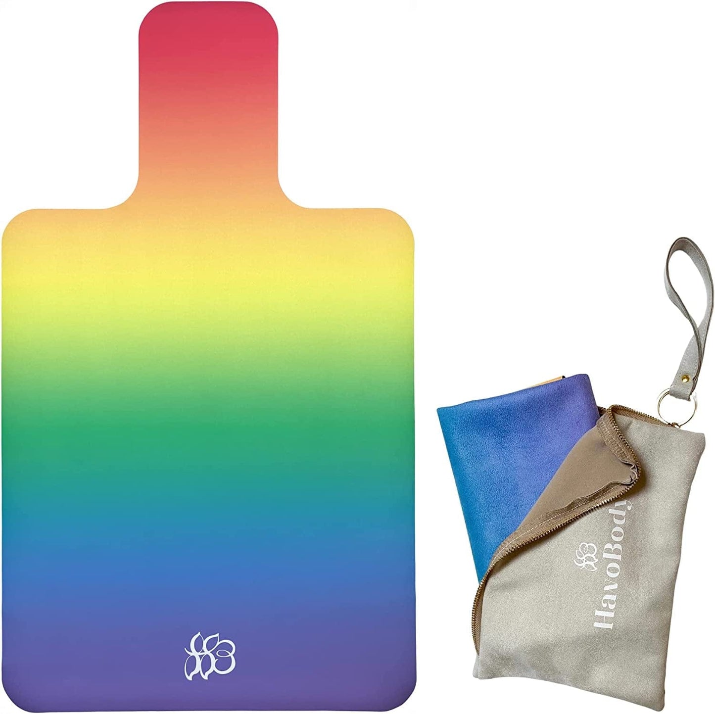 Havobody Pilates Reformer Mat Towel - Reformer Cover Protector with Sweat Absorbing Grip, Pilates Equipment Accessories for Home and Class - Soft, Non-Slip, Hygienic, Quick Dry