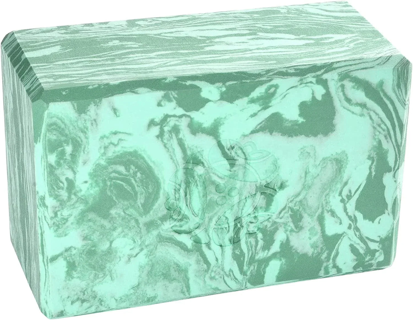 Hugger Mugger 4 In. Foam Yoga Block - Strong and Stable, Beveled Edges for Comfort, Most Favored Block Size, Helps with Alignment and Support in Many Poses