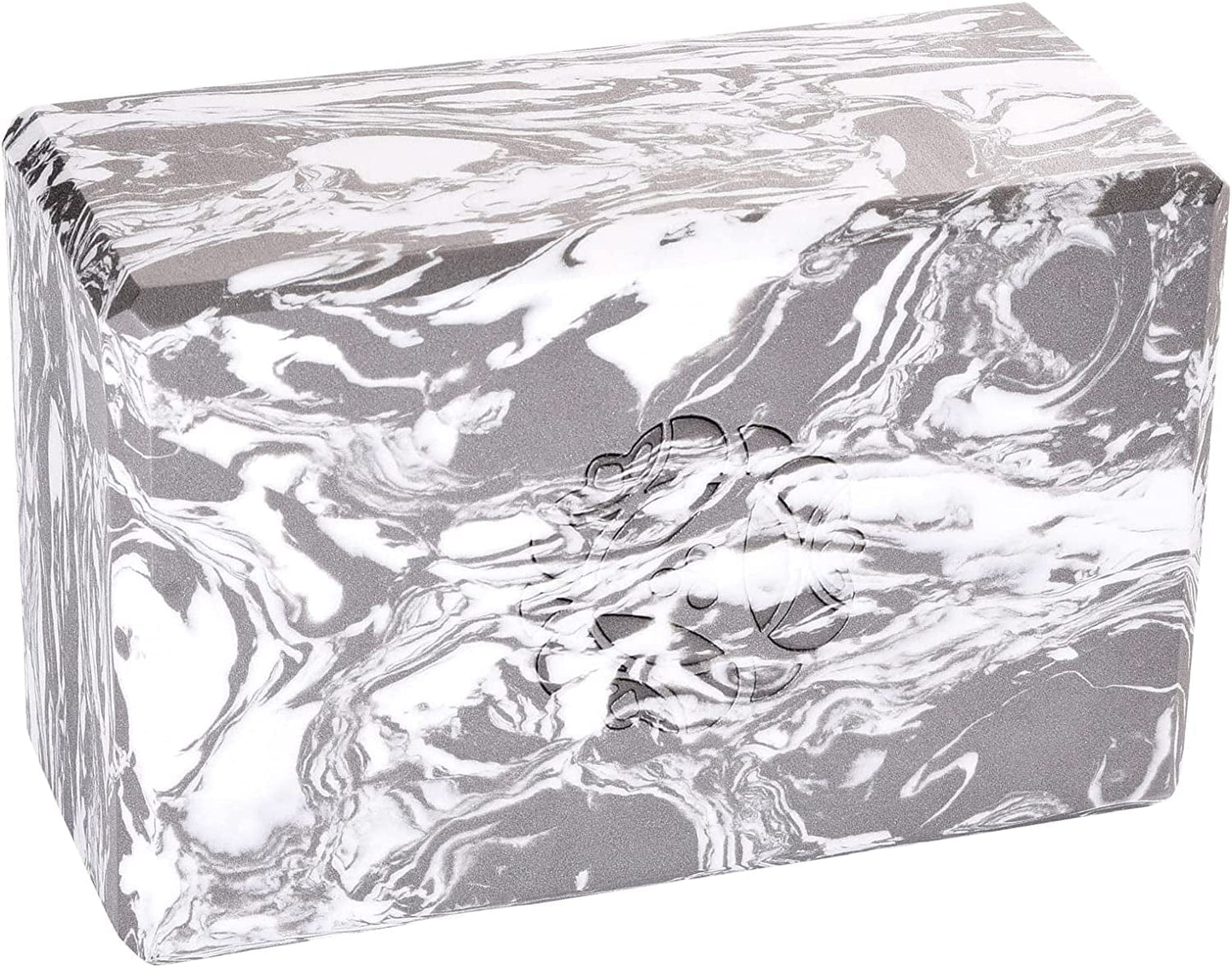 Hugger Mugger 4 In. Foam Yoga Block - Strong and Stable, Beveled Edges for Comfort, Most Favored Block Size, Helps with Alignment and Support in Many Poses