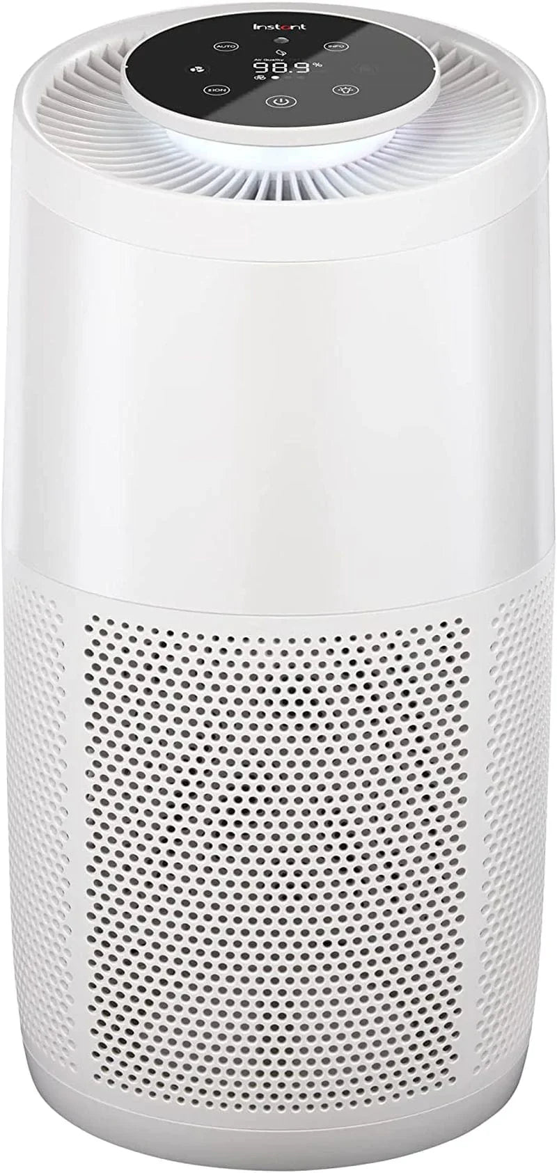 Instant HEPA Quiet Air Purifier, from the Makers of Instant Pot with Plasma Ion Technology for Rooms up to 630Ft2; Removes 99% of Dust, Smoke, Odors, Pollen & Pet Hair, for Bedrooms & Offices, Pearl