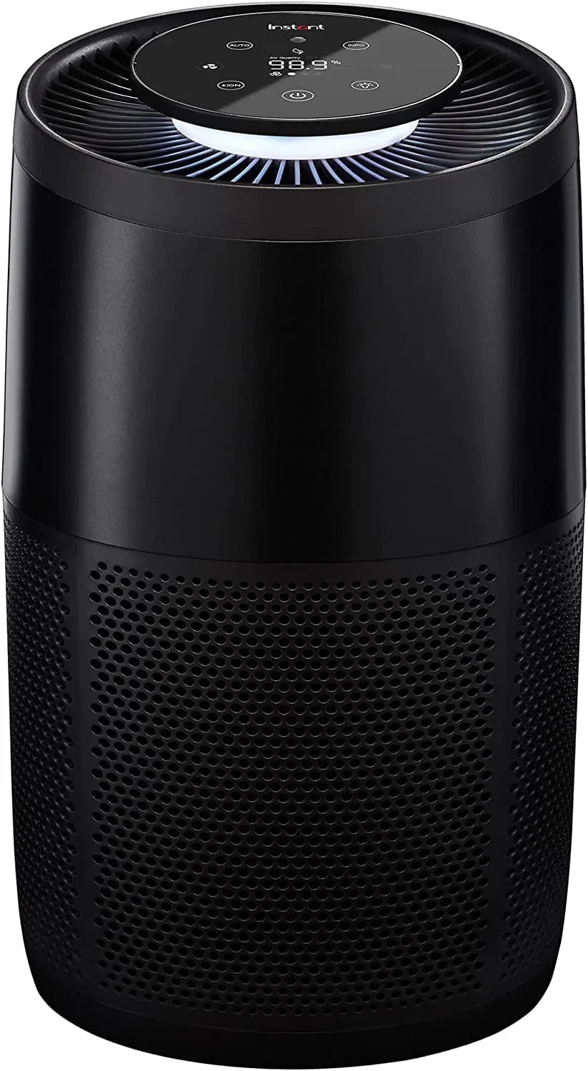 Instant HEPA Quiet Air Purifier, from the Makers of Instant Pot with Plasma Ion Technology for Rooms up to 630Ft2; Removes 99% of Dust, Smoke, Odors, Pollen & Pet Hair, for Bedrooms & Offices, Pearl