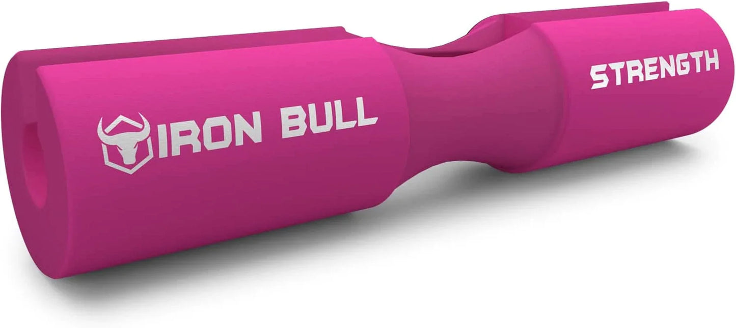 Iron Bull Strength Advanced Squat Pad - Barbell Pad for Squats, Lunges & Hip Thrusts - Neck & Shoulder Protective Pad Support