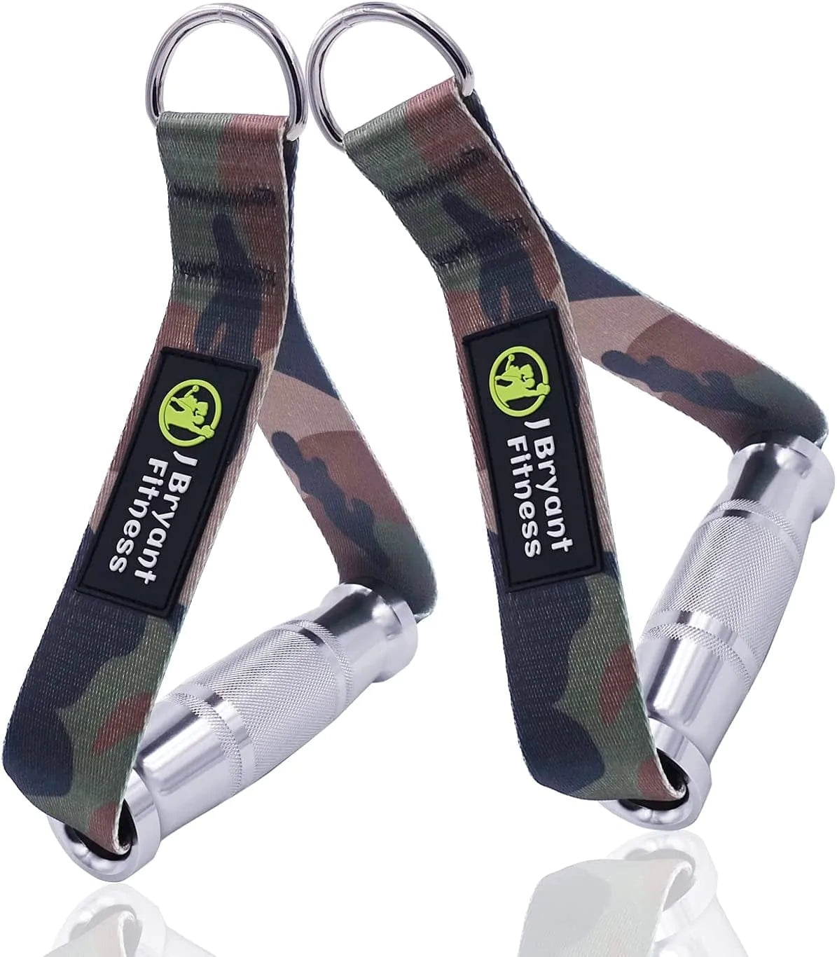 J Bryant Fitness Metal Gym Handles for Cable Machine Attachment Heavy Duty Aluminum Alloy Handle Grips Durable Workout Handles for Resistance Bands Pulley LAT Pull down System