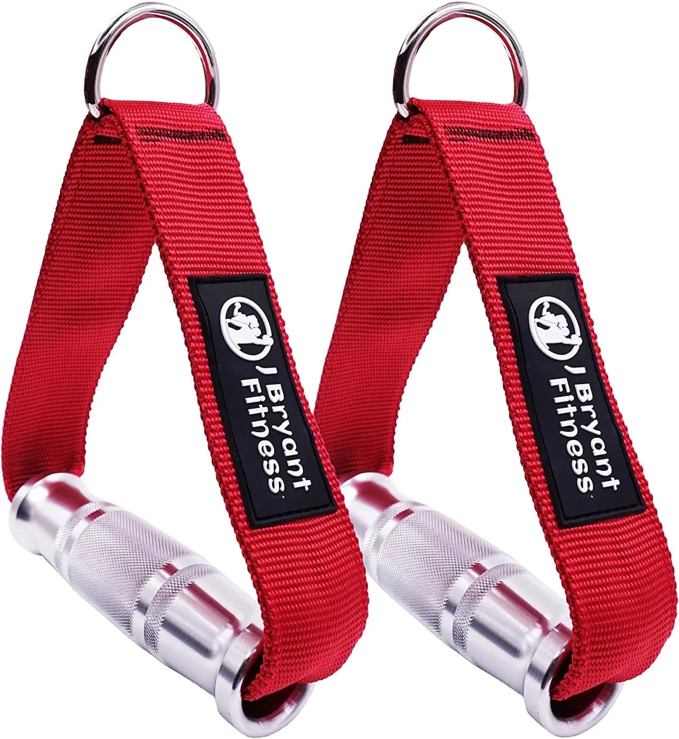 J Bryant Fitness Metal Gym Handles for Cable Machine Attachment Heavy Duty Aluminum Alloy Handle Grips Durable Workout Handles for Resistance Bands Pulley LAT Pull down System