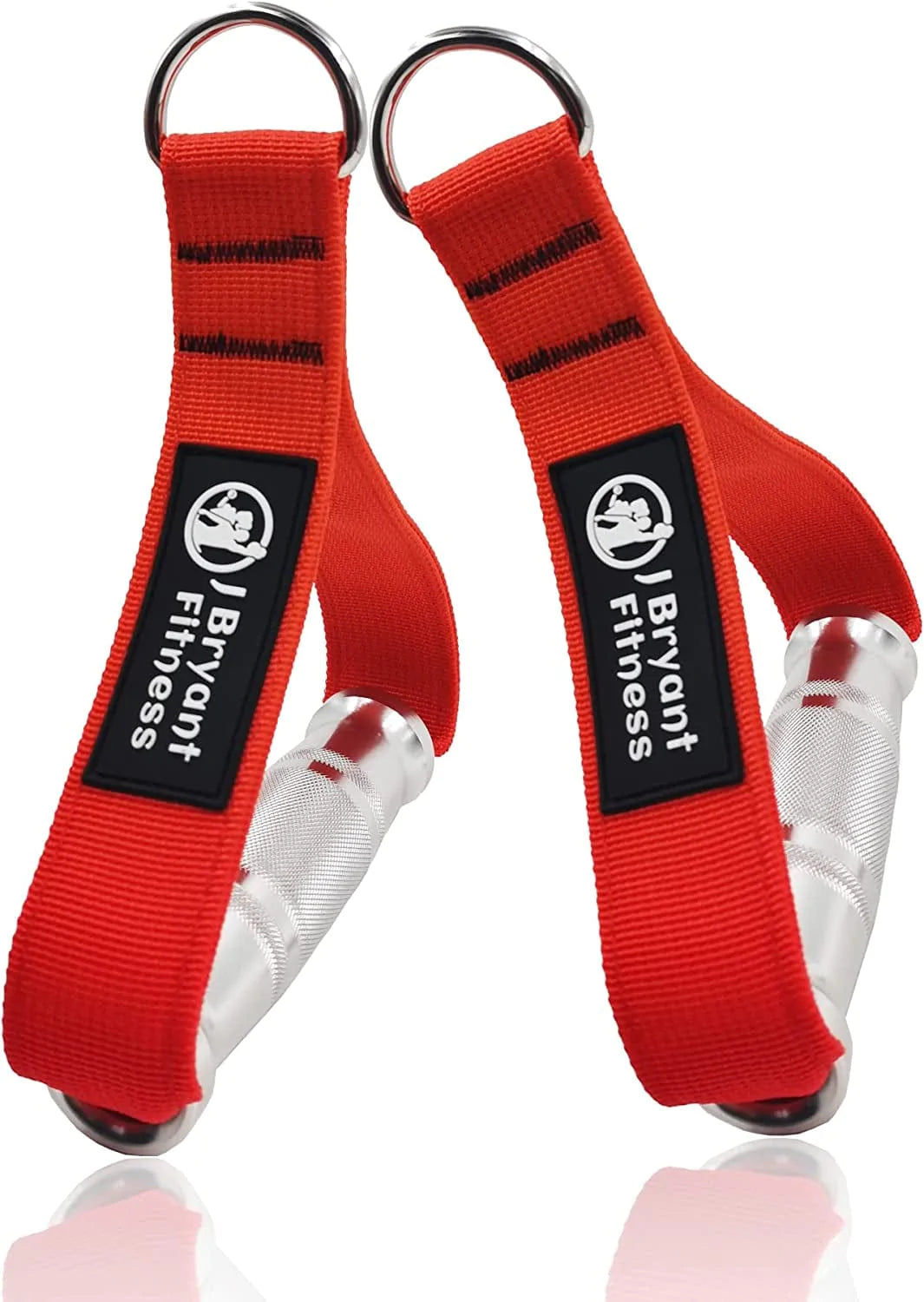 J Bryant Fitness Metal Gym Handles for Cable Machine Attachment Heavy Duty Aluminum Alloy Handle Grips Durable Workout Handles for Resistance Bands Pulley LAT Pull down System