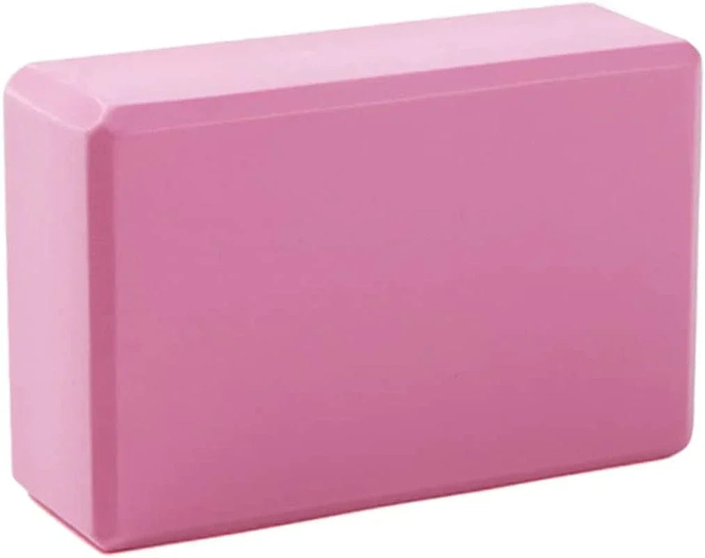 JAY D.L Yoga Blocks（Set of 2）, Supportive Latex-Free High Density/Lightweight EVA Foam Soft Non-Slip Surface for Yoga General Fitness Pilates Stretching and Meditation 9"X6"X3"