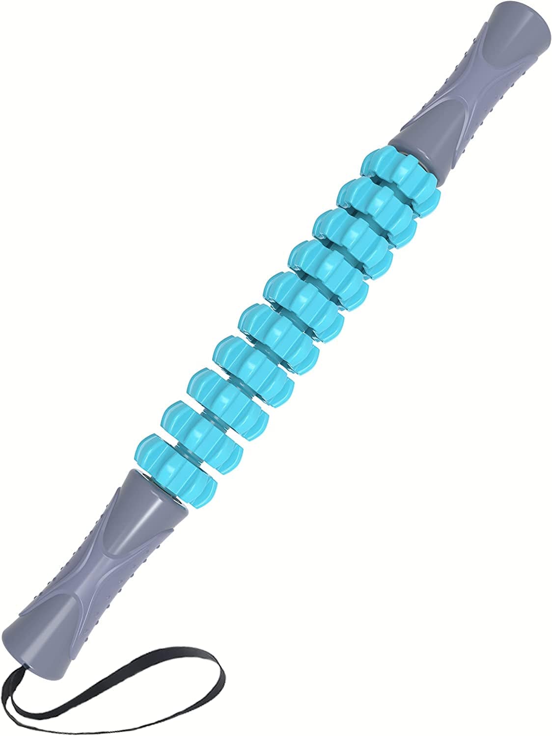 Kamileo Athlete Muscle Roller, Fascia Muscle Roller Releases Fascia to Reduce Pain, Cellulite Massager,Massage Tool to Relieve Soreness and Stiffness of Body Parts Calves, Thighs, Shoulders