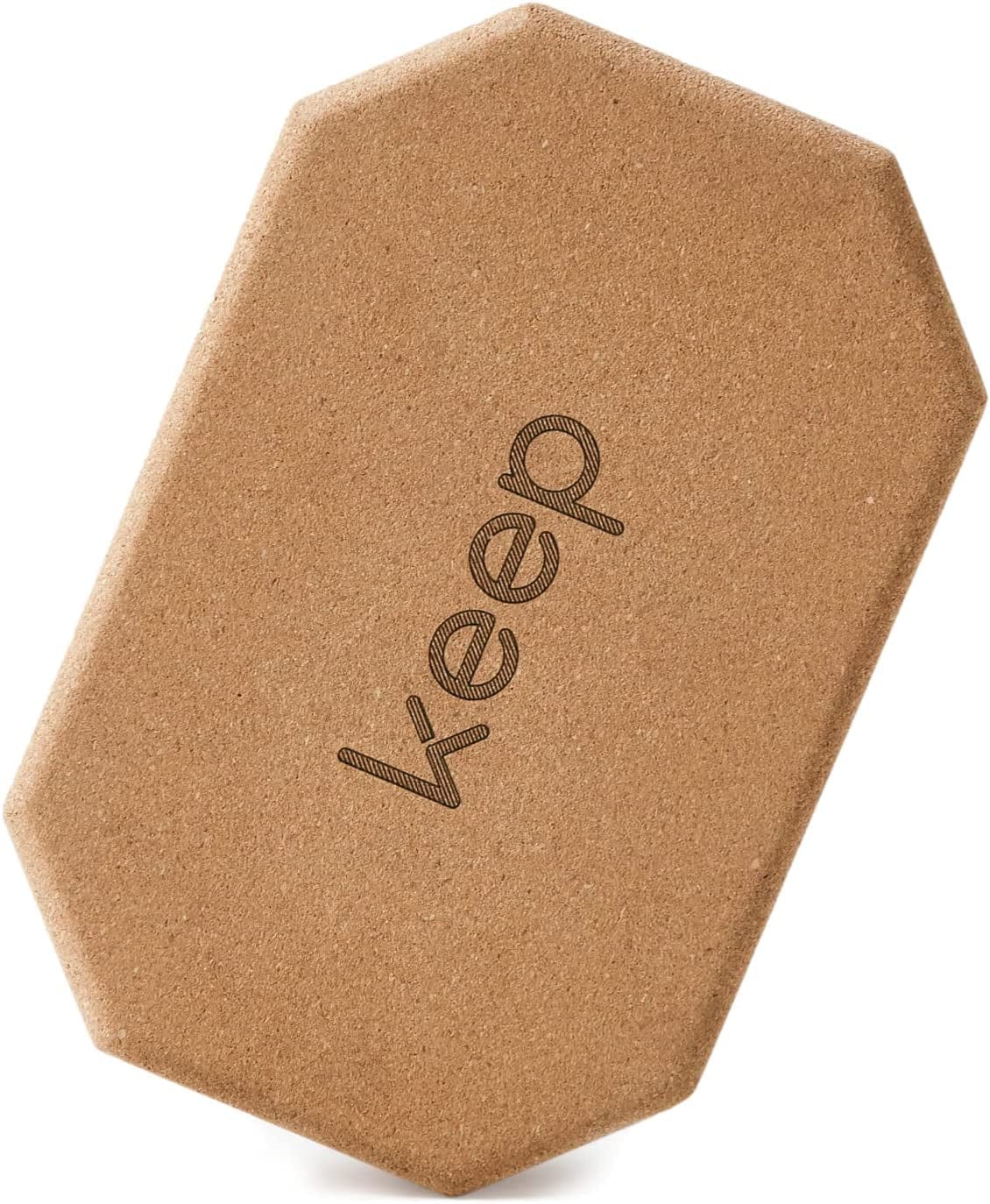 KEEP Yoga Block, High Density EVA Foam Blocks for Yoga, Pilates, Meditation , Aid Balance, Support and Deepen Poses - Non-Slip Lightweight Durable