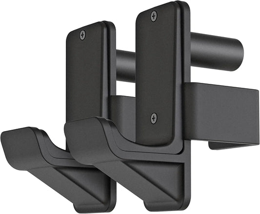 Kipika Fit 2"X2" with 1'' Hole Square Tube, Bottom Reinforcement J-Hooks for Power Rack Attachments, Squat Rack Accessories, Strength Training Power Cage Accessories, Set of 2