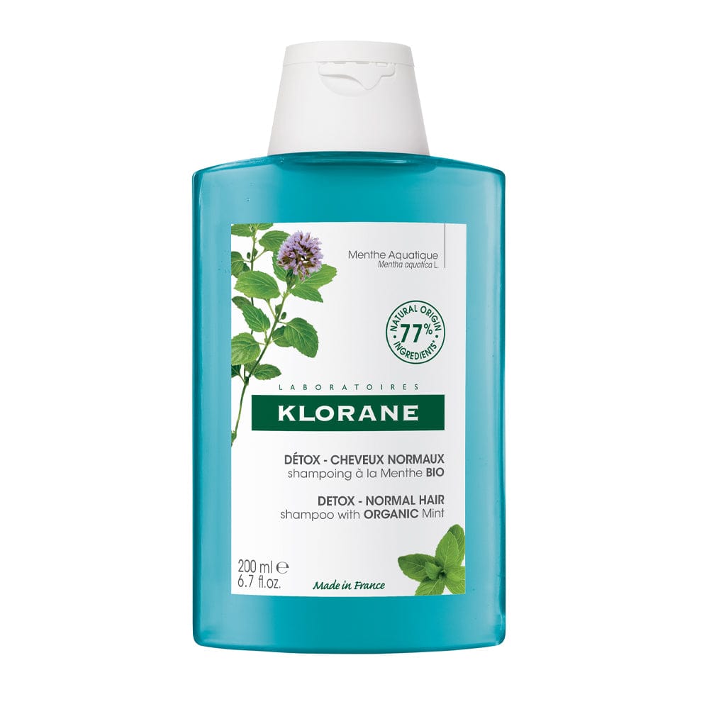 Klorane Anti-Pollution Detox Shampoo with Aquatic Mint