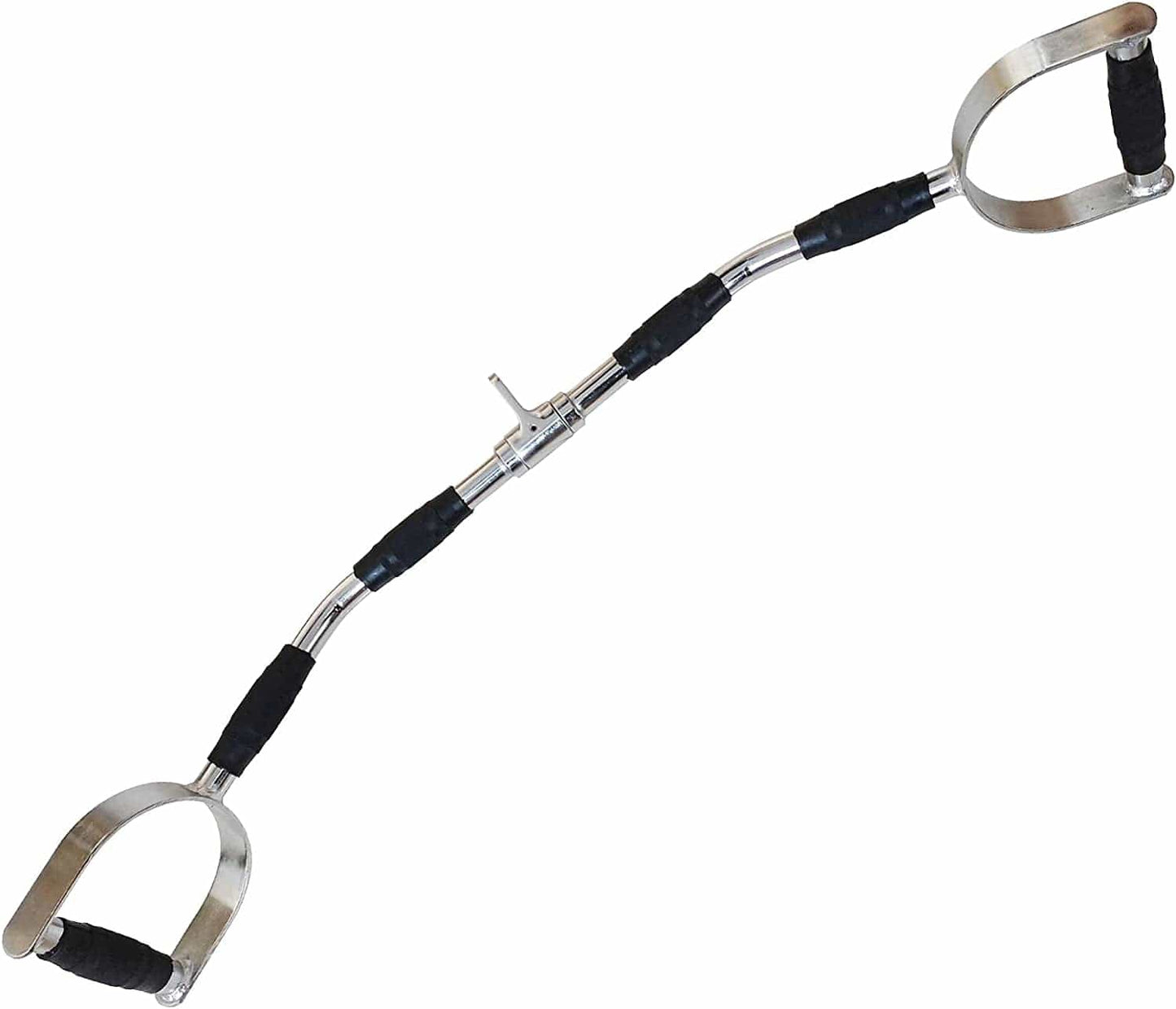 Lat Pulldown Attachments for Cable Machine, 29/ 39/ 48 Inch Wide Grip Lat Pull down Bar with Non-Slip Handle, Lat Bar for Home Gym Tricep Bar Training