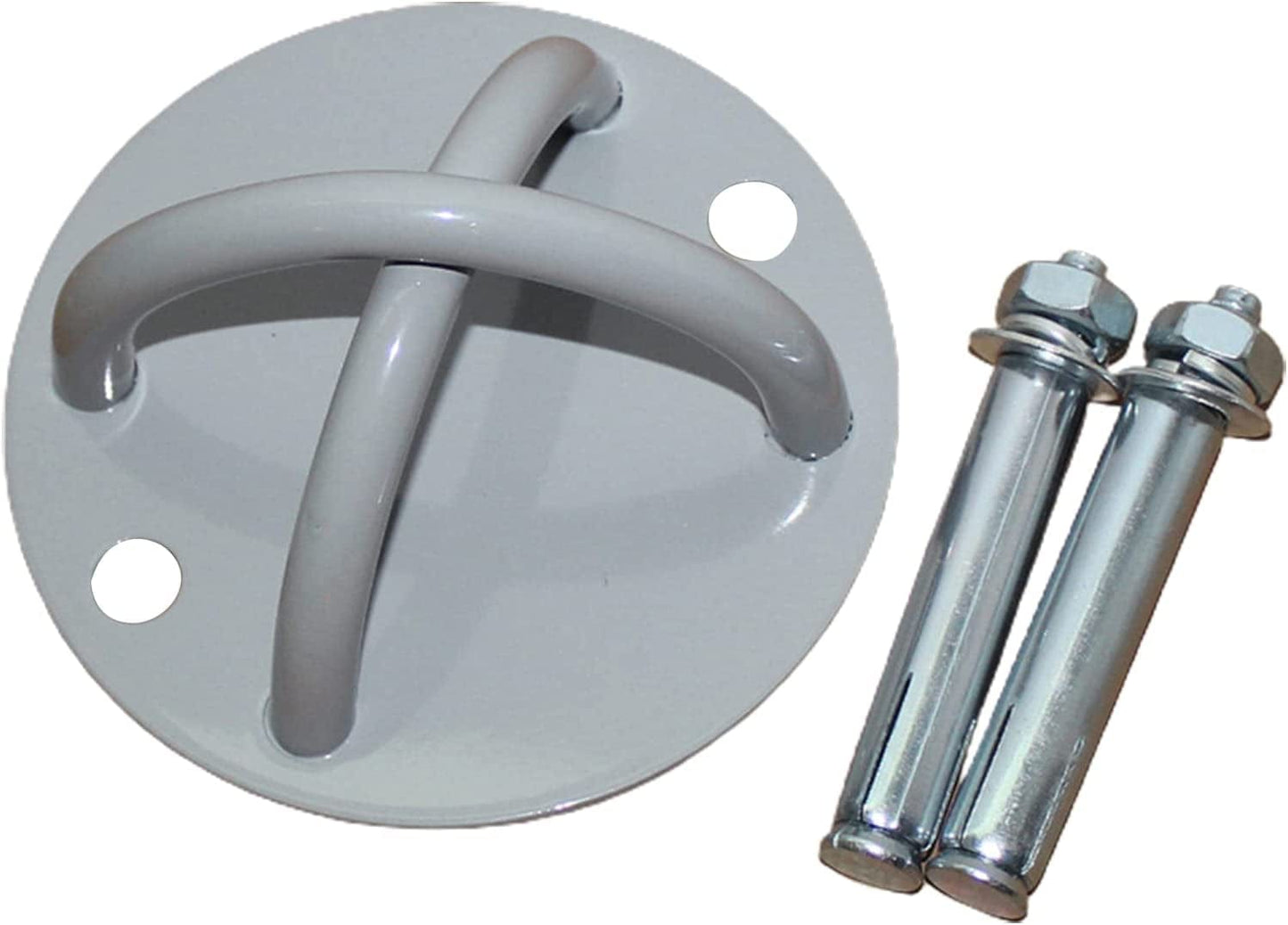 LEAQU Ceiling Mount Ring Wear-Resistant Holding Lightweight Suspension Strap Trainer Wall Ceiling Mount Bracket for Gym