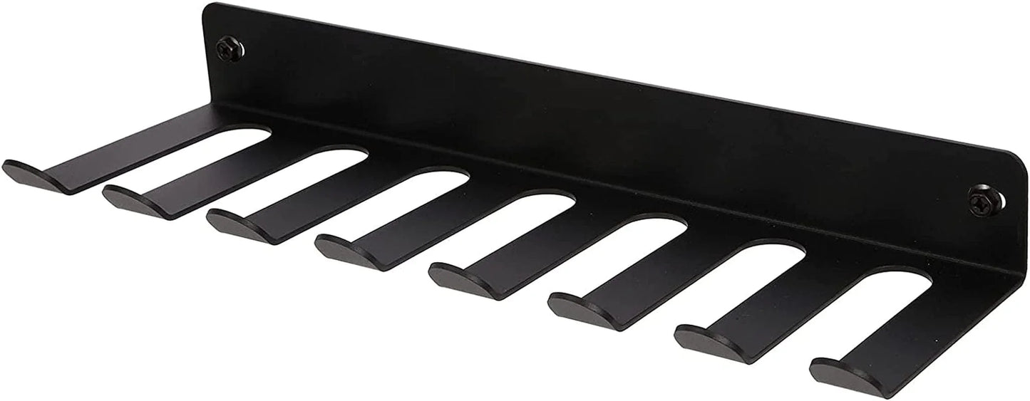 Leopold&Toby Tool Gym Storage Rack,Gym Rack Organizer, Weight Rack,Barbell Wall Mount Multi-Purpose Hanger Fitness Rack for Workout Bands Jump Ropes Yoga Foam Roller Belts Fitness/Gym Accessories