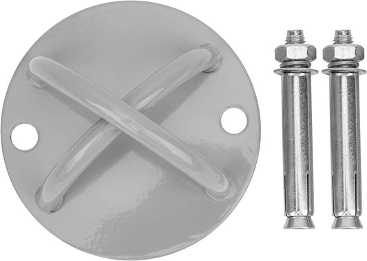 LURI Load‑Bearing Aerial Yoga Fixed Plate, Buckle Hammock, Swing Sandbag, Hanging Hook Plate for Suspension Straps, Indoor or Outdoor, Suspension Trainer