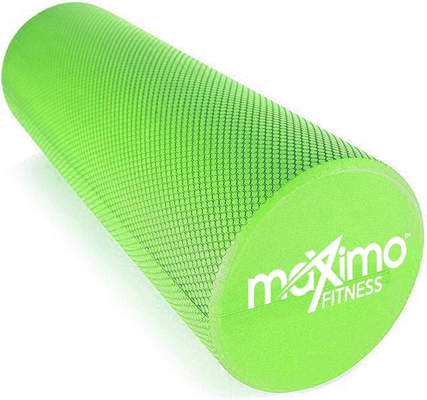 Maximo Fitness Foam Roller – Exercise Rollers for Trigger Point Self Massage & Muscle Tension Relief - 15Cm X 45Cm Massager for Back, Legs, Workouts, Gym, Pilates and Yoga