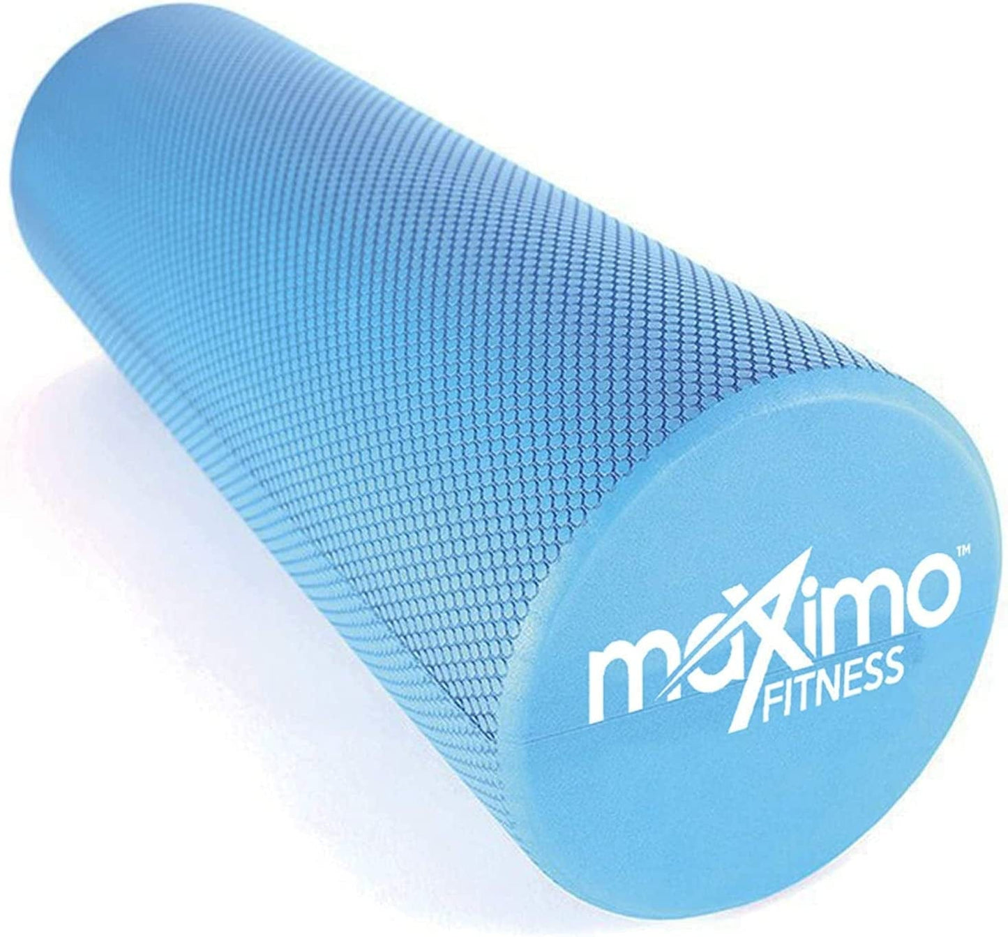 Maximo Fitness Foam Roller – Exercise Rollers for Trigger Point Self Massage & Muscle Tension Relief - 15Cm X 45Cm Massager for Back, Legs, Workouts, Gym, Pilates and Yoga
