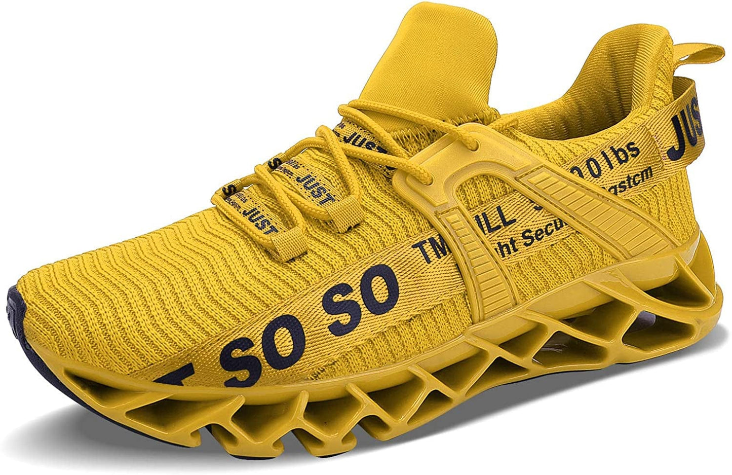 Mens Running Shoes Walking Non Slip Blade Type Sneakers