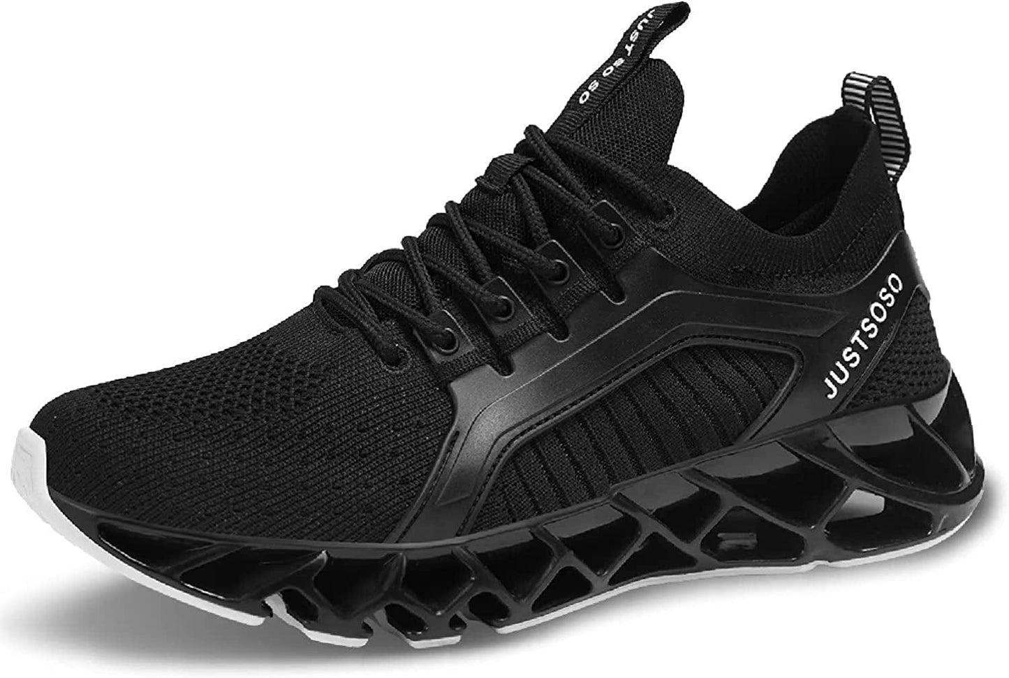 Mens Running Shoes Walking Non Slip Blade Type Sneakers