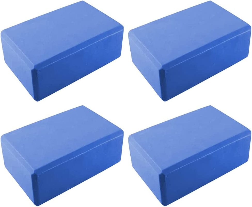 Muka 4 Pack Yoga Blocks 4X6X9 Inch, High Density EVA Foam Yoga Brick for Meditation, Pilates