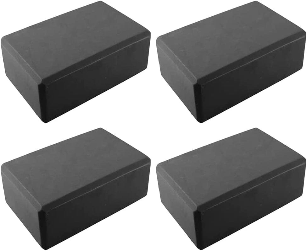 Muka 4 Pack Yoga Blocks 4X6X9 Inch, High Density EVA Foam Yoga Brick for Meditation, Pilates