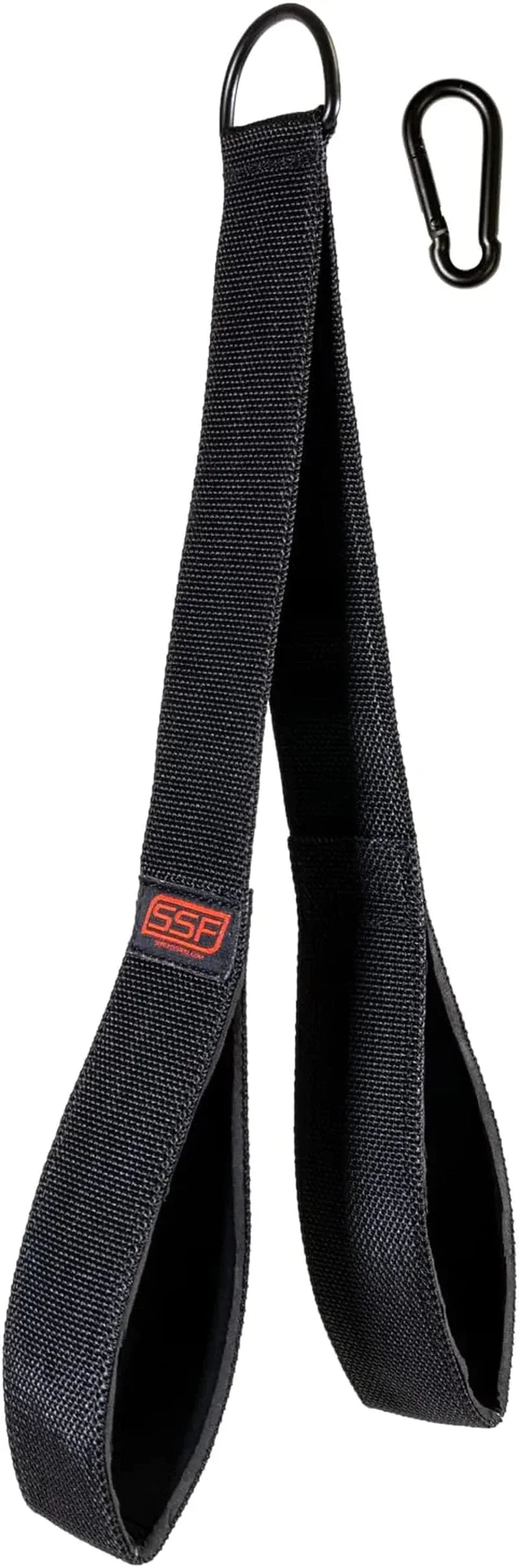 Nylon Single D Handle | Tricep Rope | Tricep Straps | Ab Straps | Cable Machine Attachments for Strength Training.