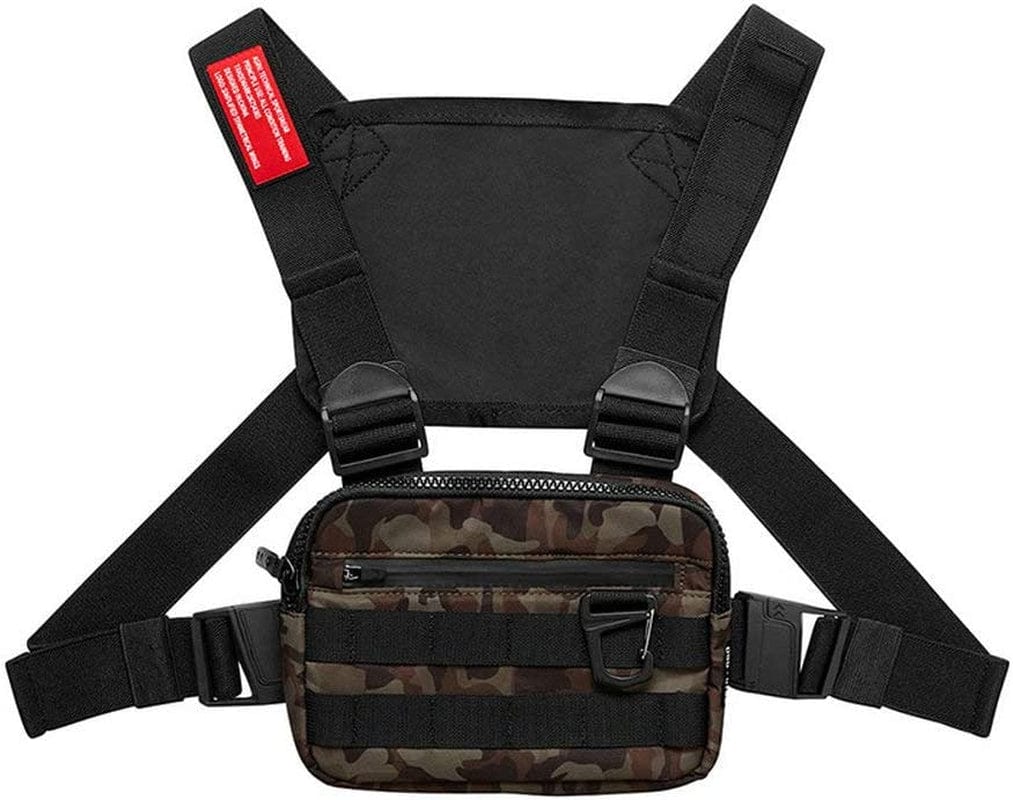 PAVEHAWK Tactical Running Backpack Vest Cell Phone and Accessories Holder Lightweight Pack for Walking Cycling