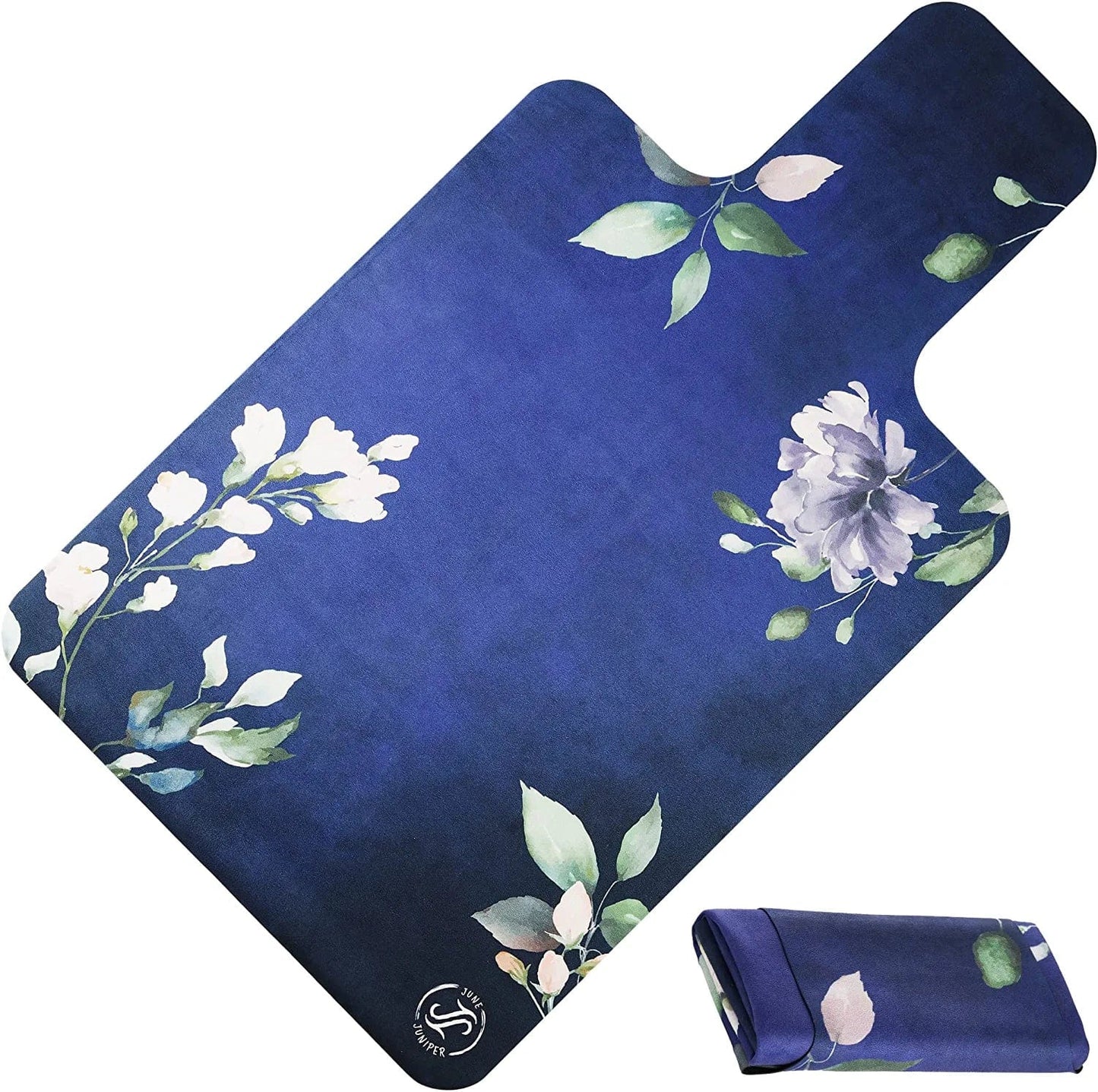 Pilates Reformer Mat-Pilates Reformer Machine Towel-Exercise Mat-Fitness Gym Mat-Mini Travel Yoga Mat- Black Rubber Backing-Light Weight-Non Slip-Portable Mat with a Carry Bag-Pilates Socks Optional