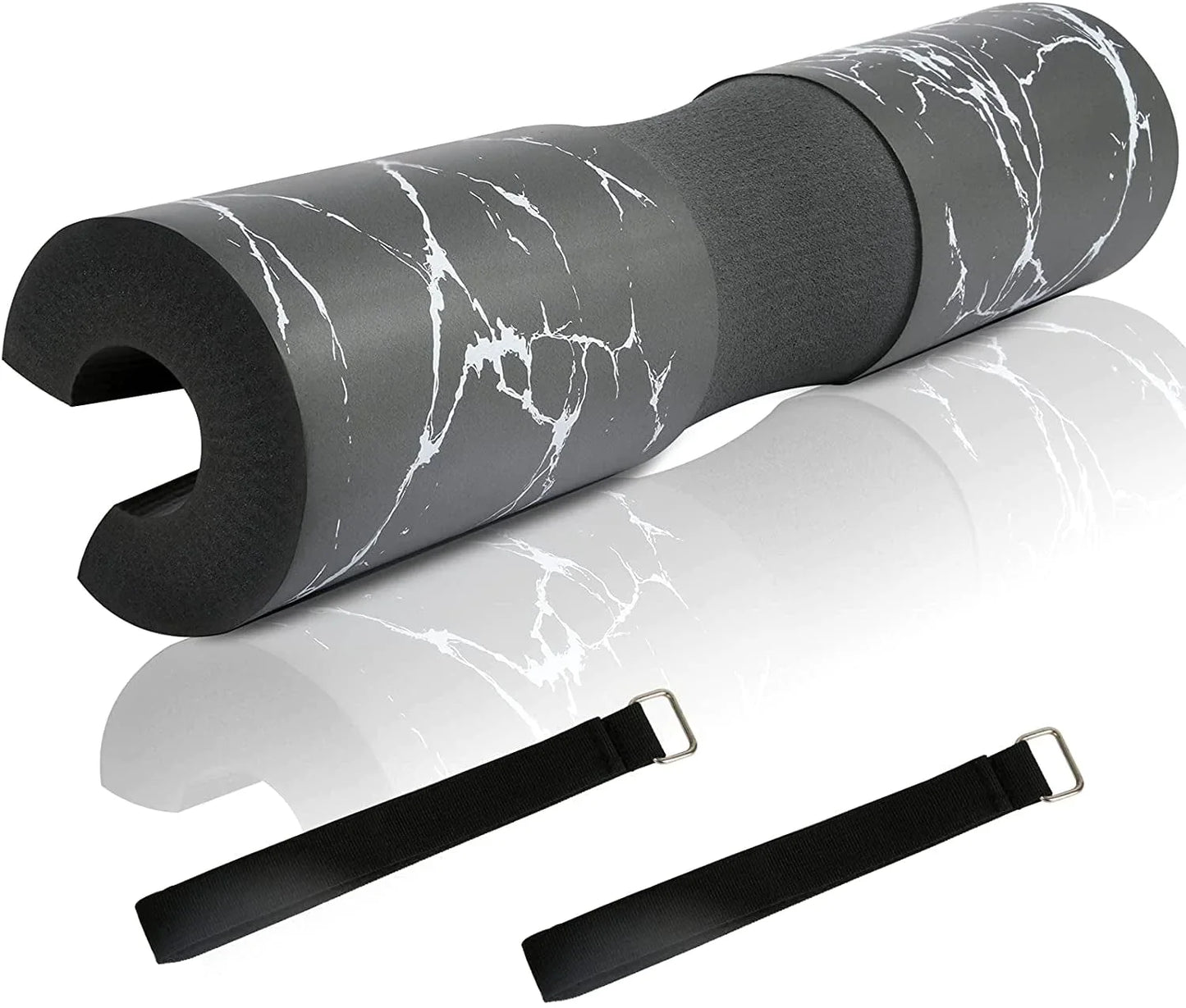 POWER GUIDANCE Barbell Squat Pad - Neck & Shoulder Protective Pad - Great for Squats, Lunges, Hip Thrusts, Weight Lifting & More - Fit Standard and Olympic Bars Perfectly