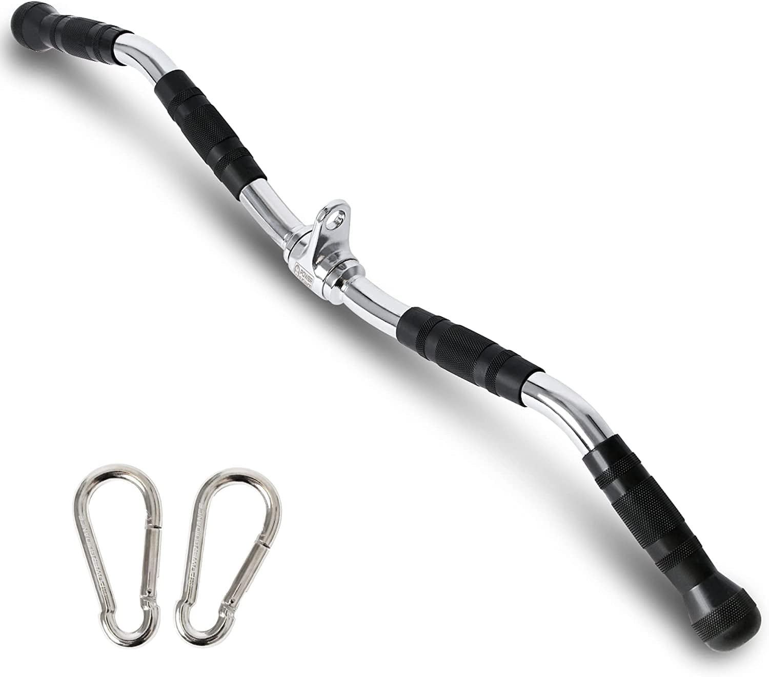 POWER GUIDANCE Triceps Pull down Attachment, Cable Machine Accessories for Home Gym, LAT Pull down Attachment Weight Fitness