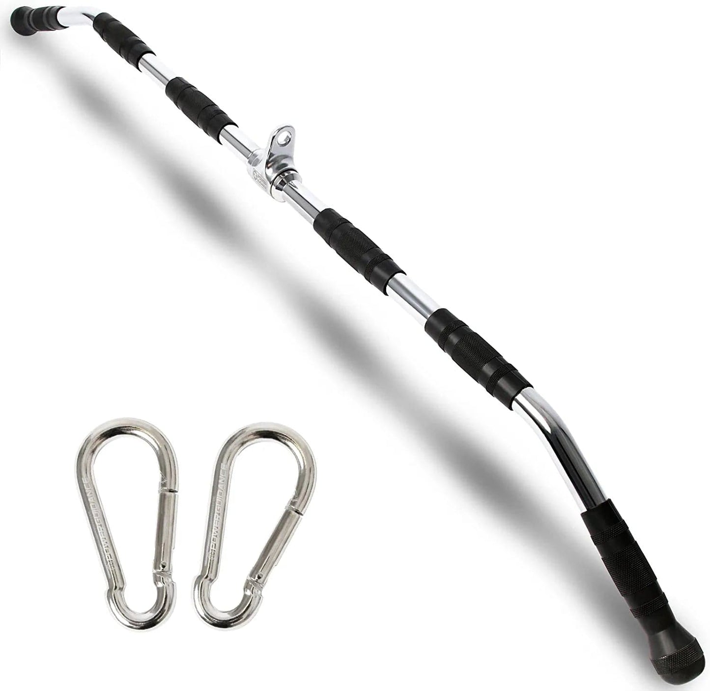 POWER GUIDANCE Triceps Pull down Attachment, Cable Machine Accessories for Home Gym, LAT Pull down Attachment Weight Fitness