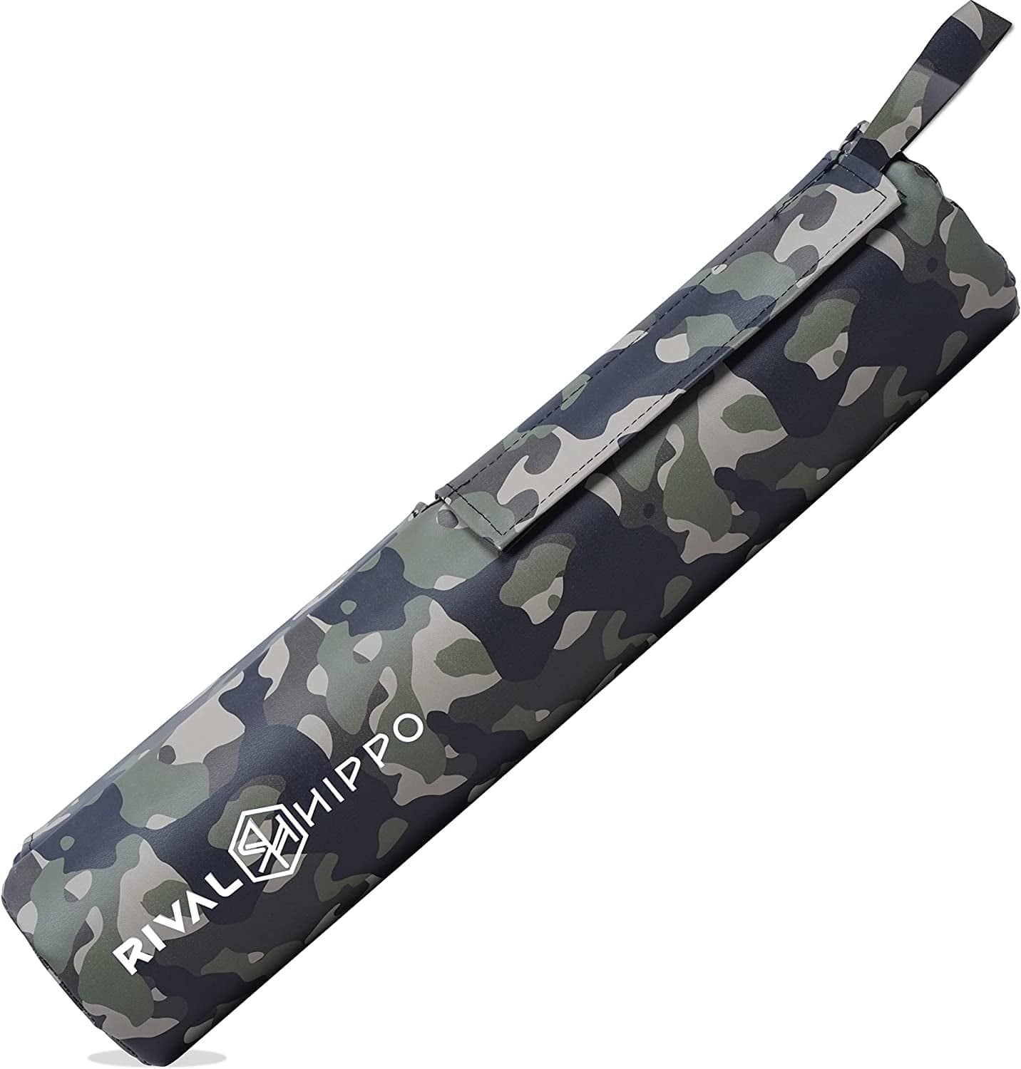 Premium Hip Thrust Pad and Squat Pad - Non-Slip Barbell Pad Stays in Place Secure, Bar Pad for Comfortable Squats Lunges Glute Bridges, Built-In Velcro Safety Straps, Reinforced PU Leather Cover - Olympic Bar and Smith Machine