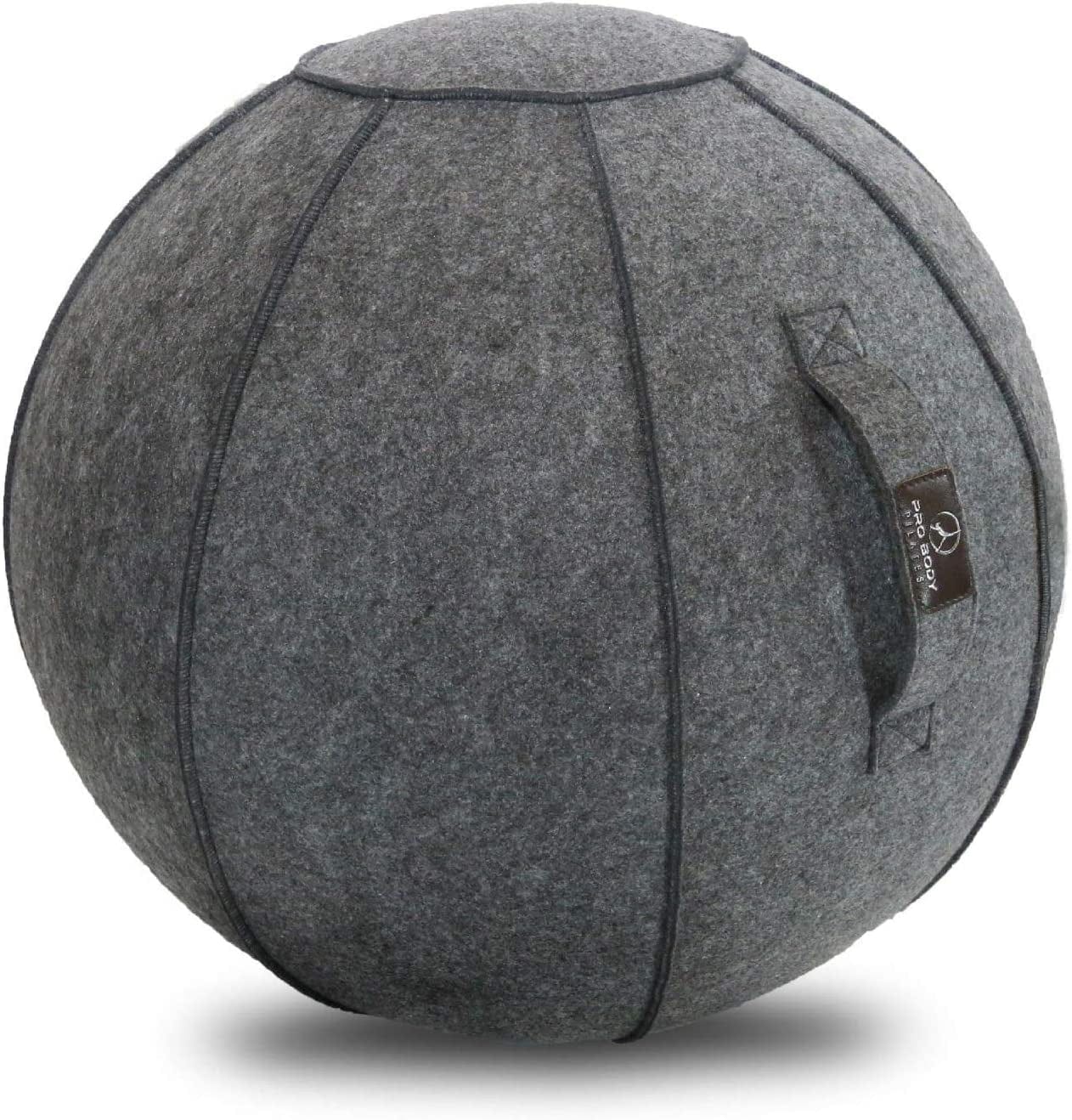 Probody Pilates Yoga Ball Chair, Exercise Ball Chair for Office and Desk, Yoga Chair with Stability Ball Cover, Yoga Ball Office Chair, Balance Ball Chair with Attractive Cover Seat