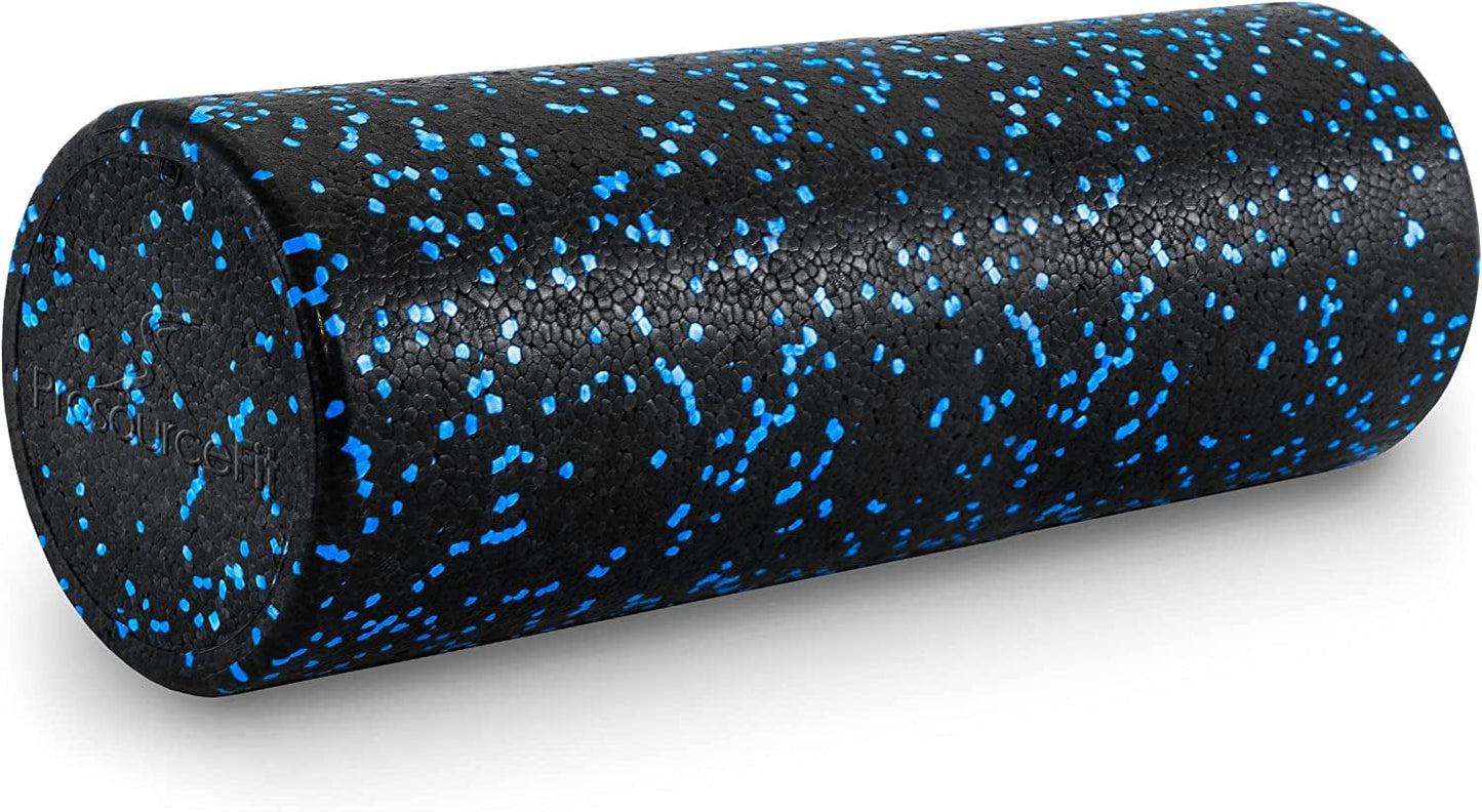 Prosourcefit High Density Foam Rollers 36, 24, 18, 12- Inches Long. Firm Full Body Athletic Massage Tool for Back Stretching, Yoga, Pilates, Post Workout Muscle Recuperation. Speckled and Solid Colors