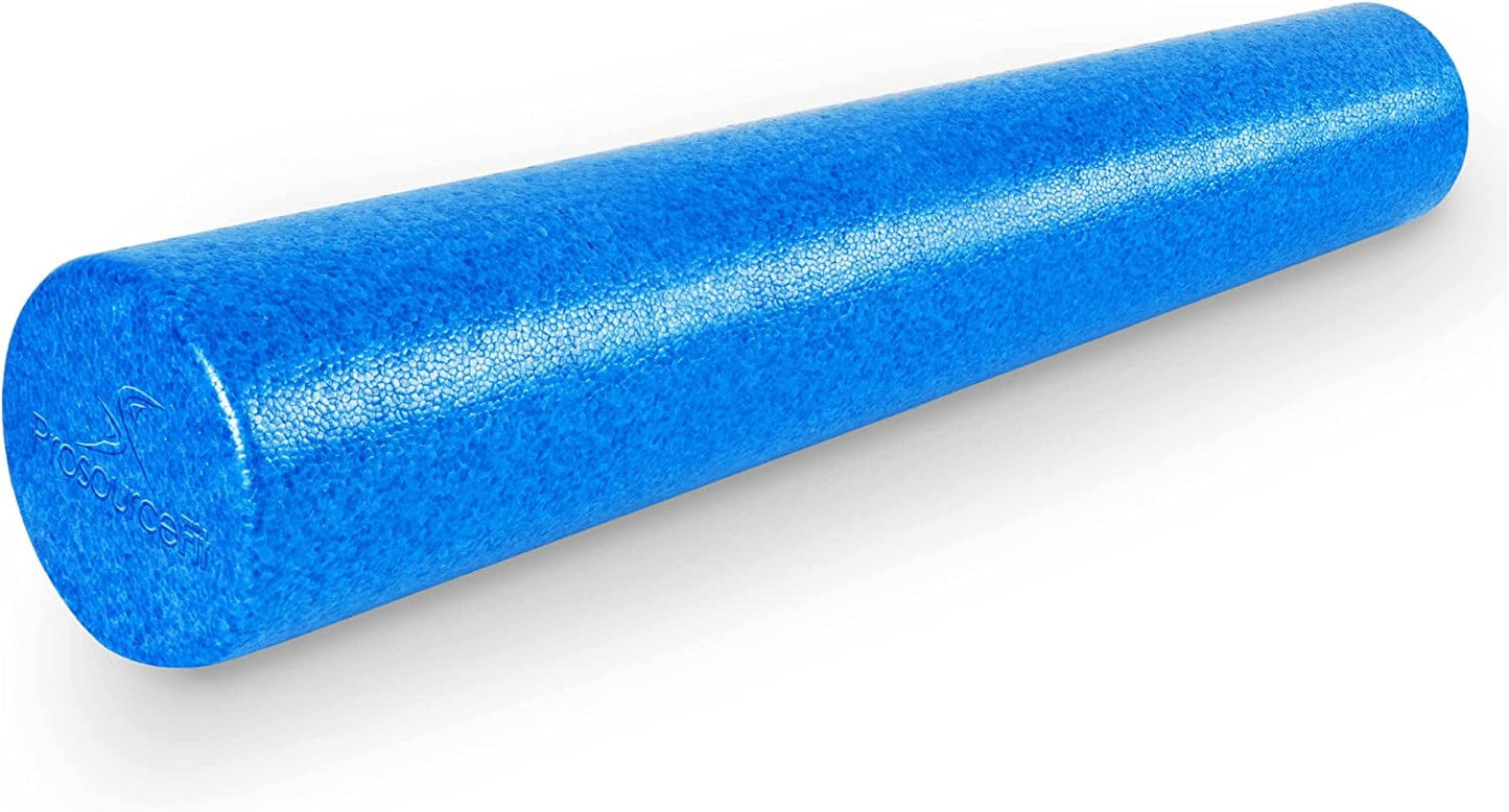 Prosourcefit High Density Foam Rollers 36, 24, 18, 12- Inches Long. Firm Full Body Athletic Massage Tool for Back Stretching, Yoga, Pilates, Post Workout Muscle Recuperation. Speckled and Solid Colors