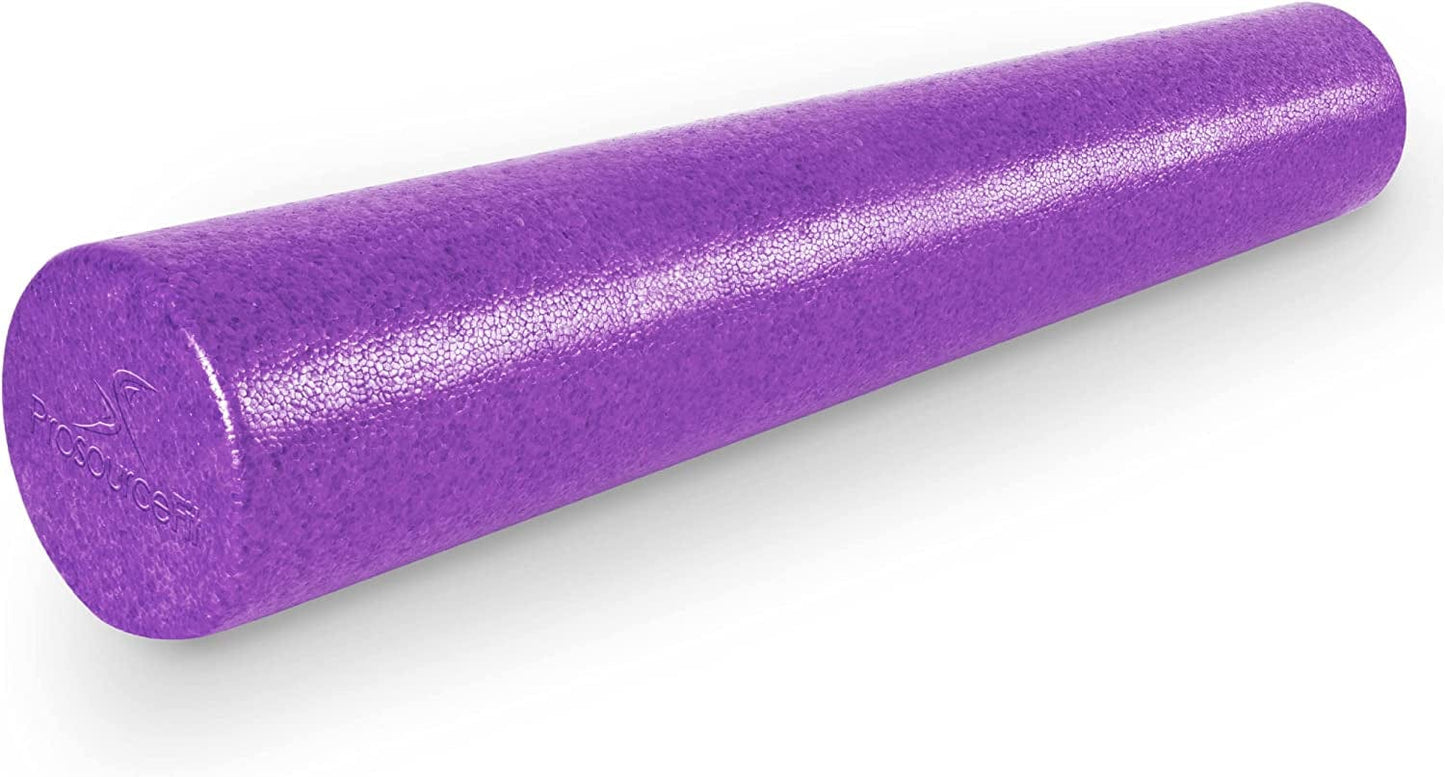 Prosourcefit High Density Foam Rollers 36, 24, 18, 12- Inches Long. Firm Full Body Athletic Massage Tool for Back Stretching, Yoga, Pilates, Post Workout Muscle Recuperation. Speckled and Solid Colors