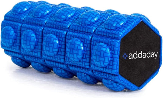 Prostretch Hexi Mini Travel Foam Roller for Deep Tissue Muscle Massage and Myofascial Trigger Point Release