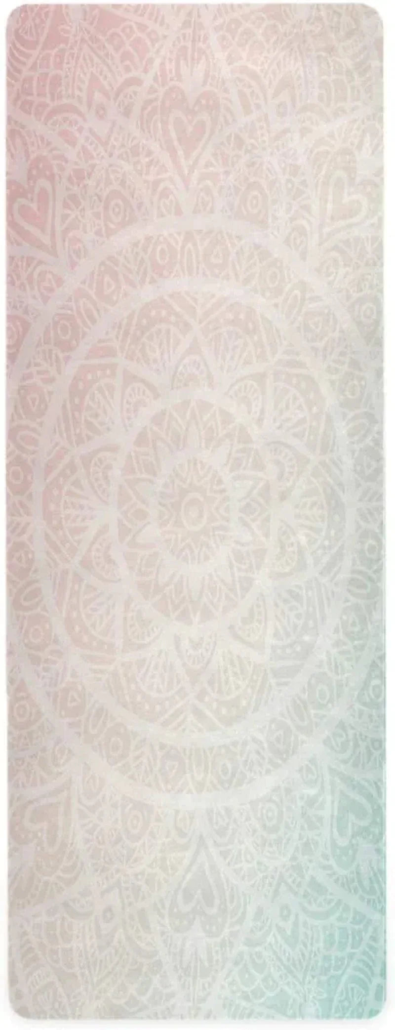 Qilmy Fantasy Mandala Pattern Yoga Mat, Non-Slip Texture Pro Yoga Mat Eco Friendly Exercise & Workout Mat for Yoga, Pilates and Floor Exercises