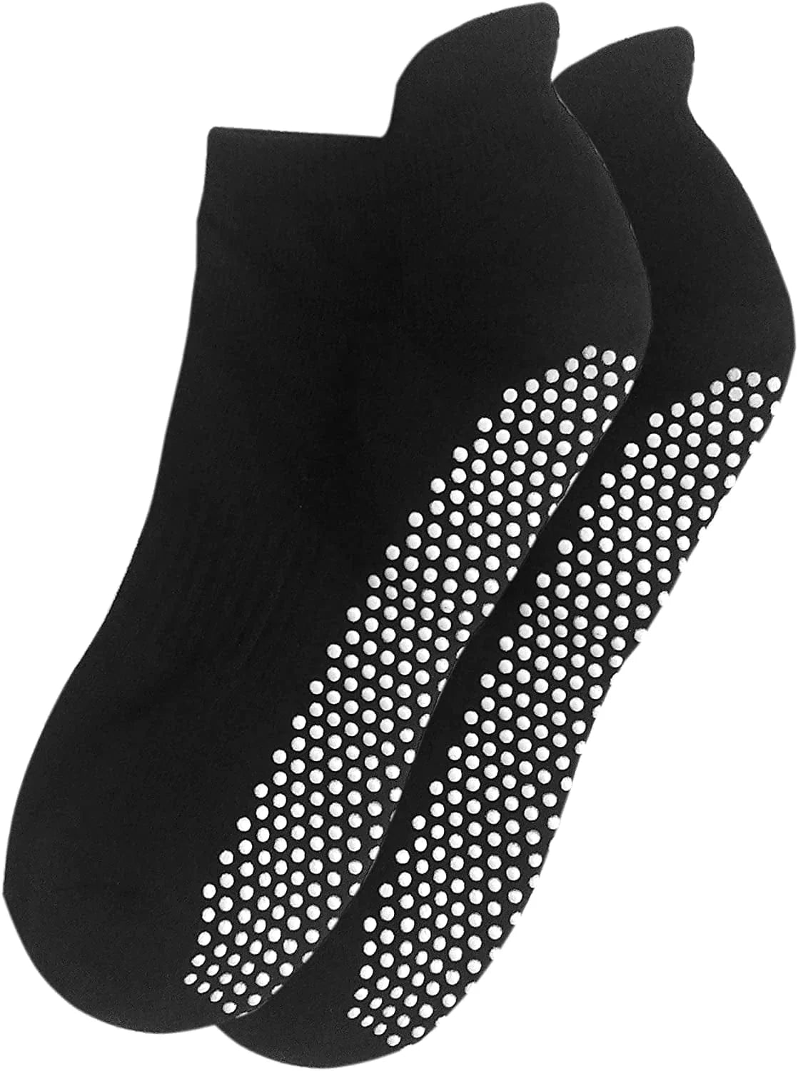 RATIVE anti Slip Non Skid Barre Yoga Pilates Hospital Socks with Grips for Adults Men Women