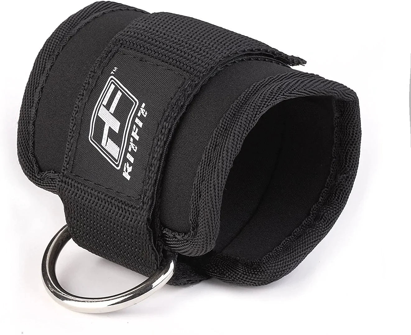 Ritfit Padded Ankle Strap for Cable Machine,Strong Hook and Loop,Reinforced 3 D-Ring/Double D-Ring, Adjustable Comfort Fit Neoprene - Premium Ankle Cuffs to Enhance Abs, Glute & Leg Workouts…