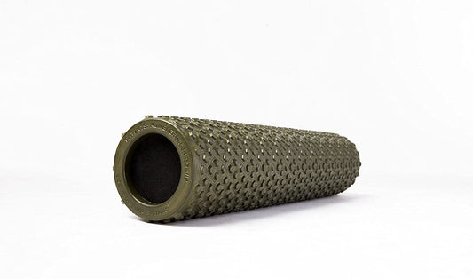 Rumbleroller Gator - 22 Foam Roller - Foam Muscle Roller Optimized for Cross Frictional Massage