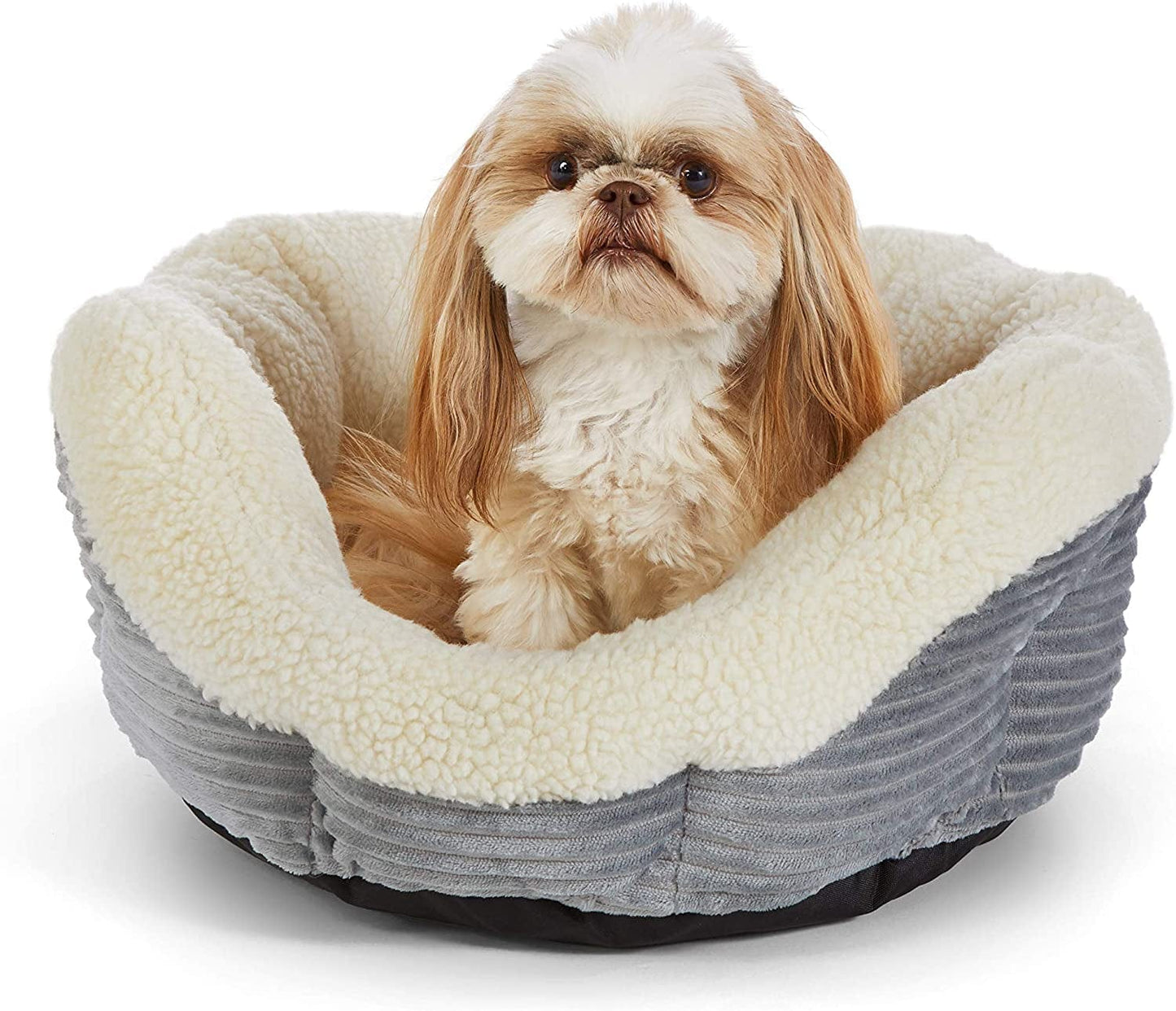 Self Warming Pet Bed for Cat or Dog, Rectangle, 24 X 20 X 7 Inches