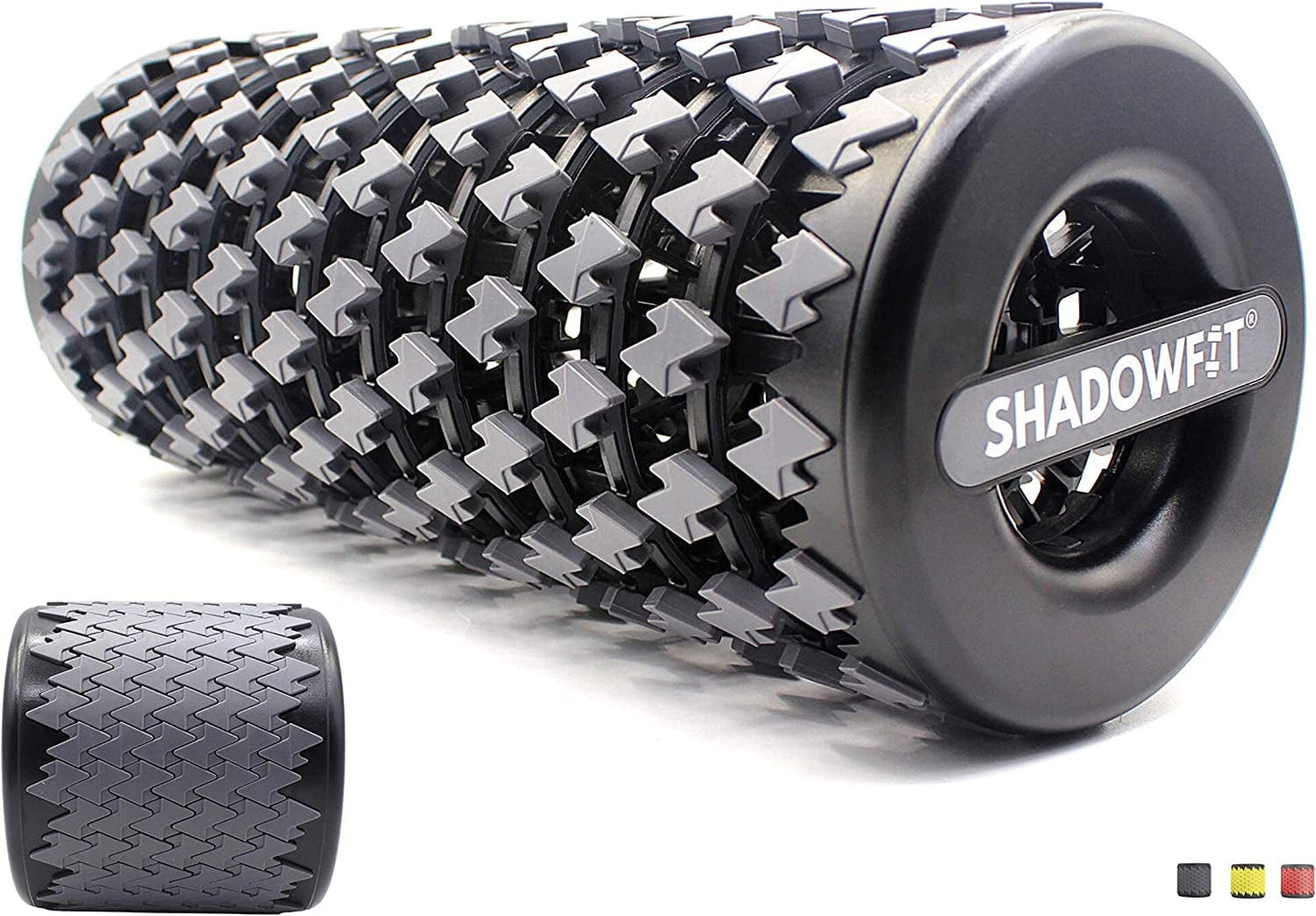 Shadowfit Foam Roller Equipment for Sore Muscle, Tissues ∣ Massage Rollers for Maximum Tension Relief ∣ High Density Foam for Deep Tissue Pain Relief, Thigh, Arms (Gray)